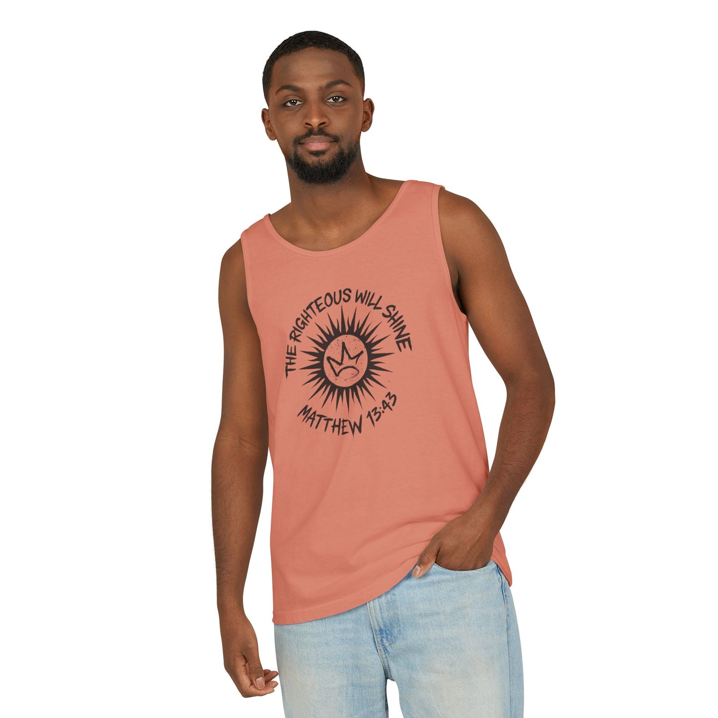 Shine Like the Sun – Matthew 13:43 Christian Tank Top