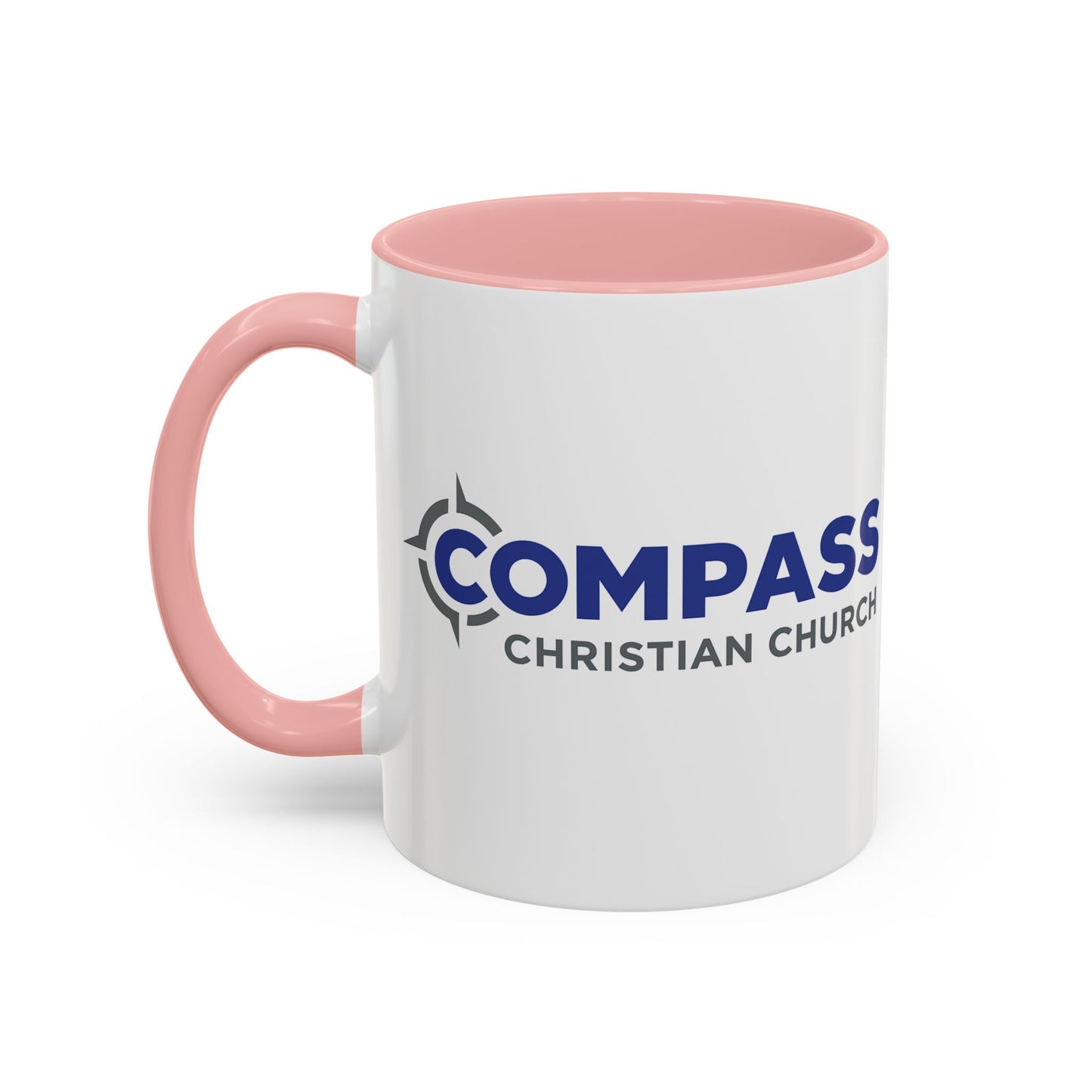 Compass Christian Church Accent Coffee Mug - 11/15oz