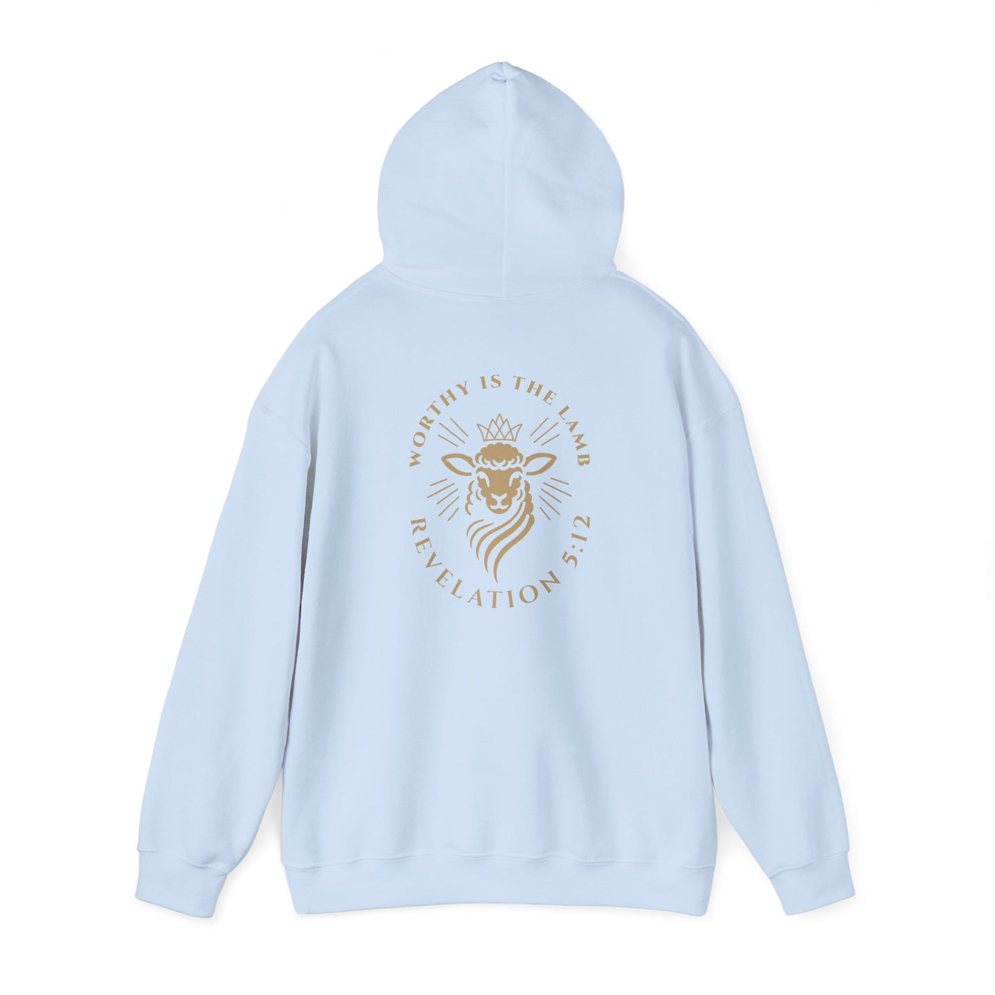 Worthy is the Lamb (Revelation 5:12) Hooded Sweatshirt