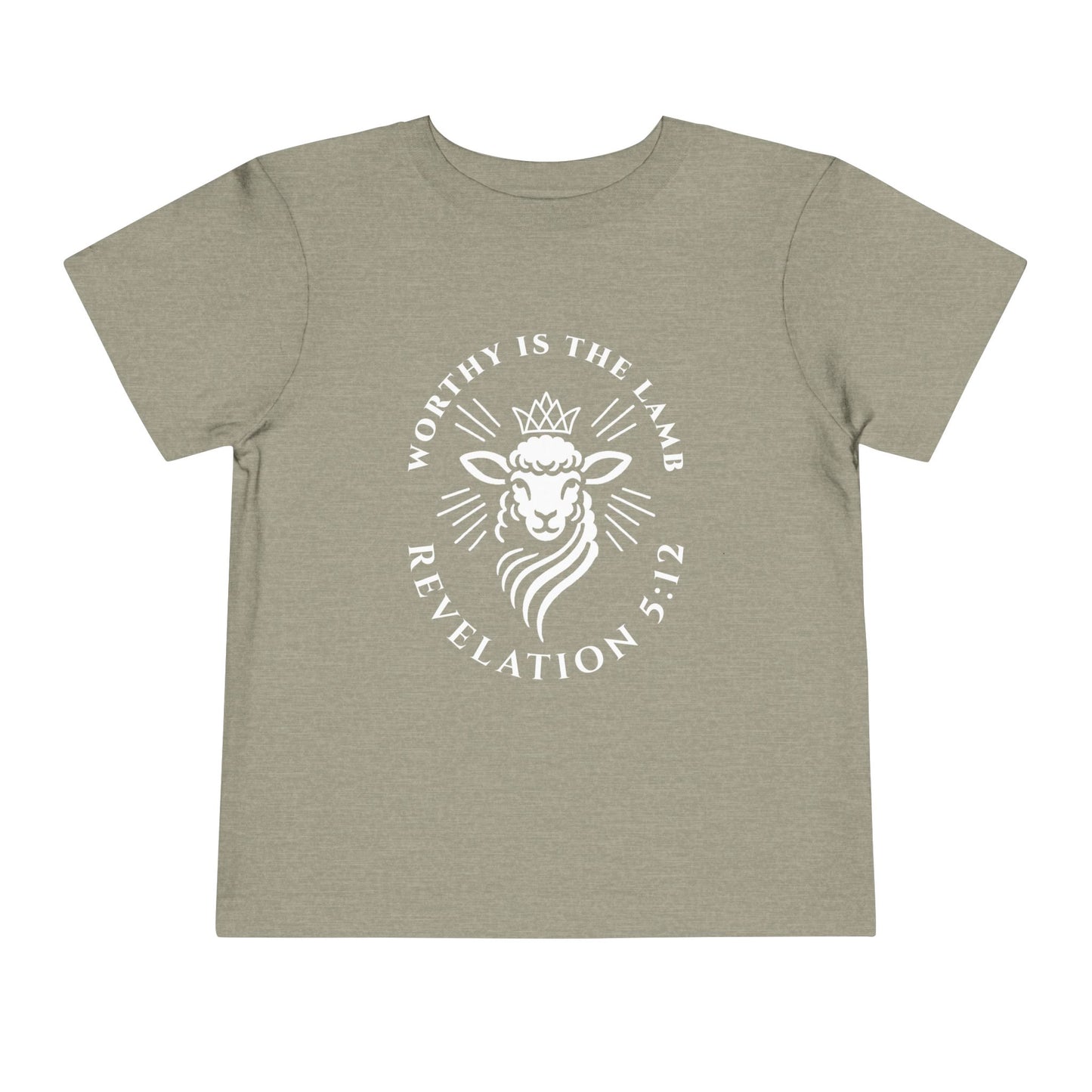 Toddler Worthy Is The Lamb Tee (Revelation 5:12)