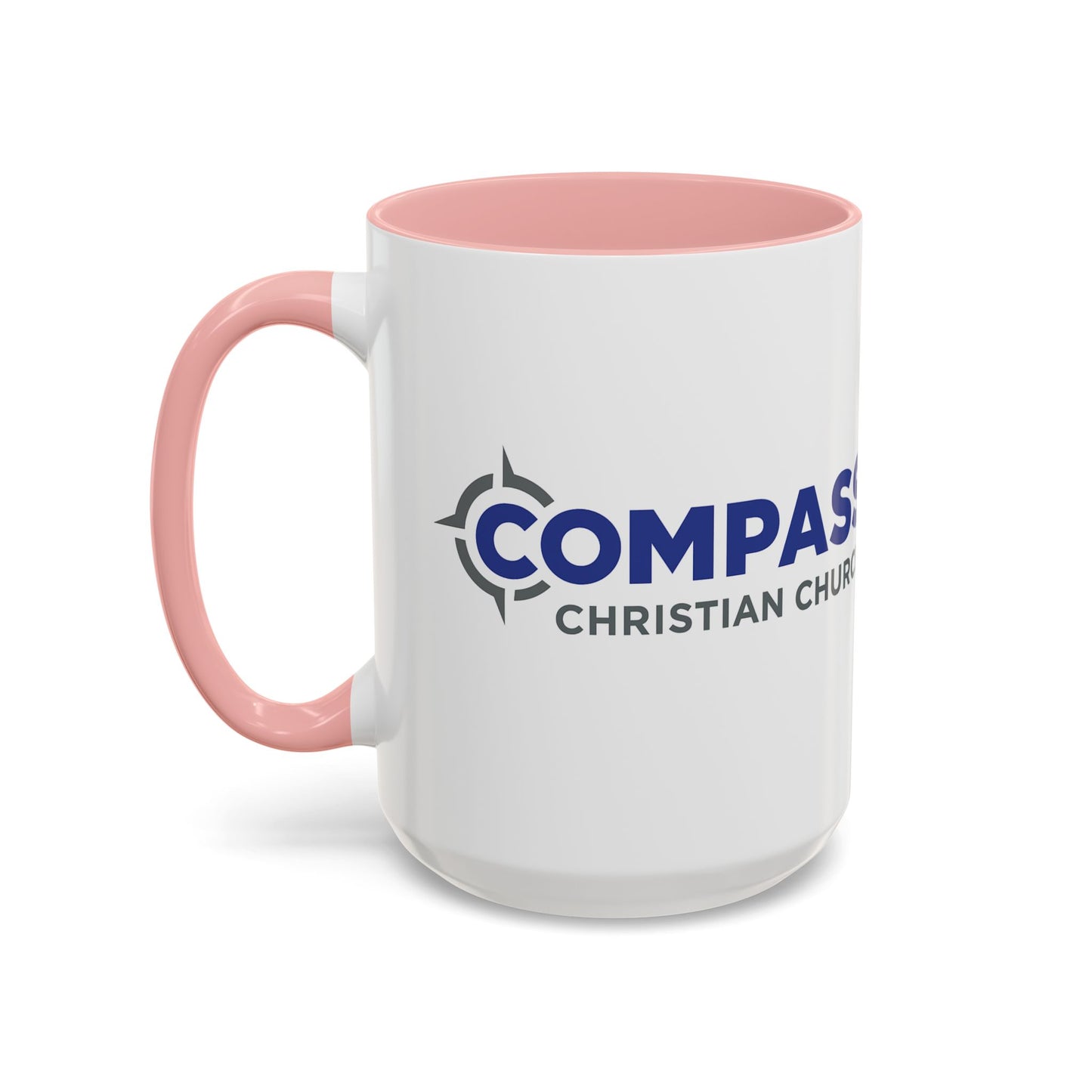 Compass Christian Church Accent Coffee Mug - 11/15oz