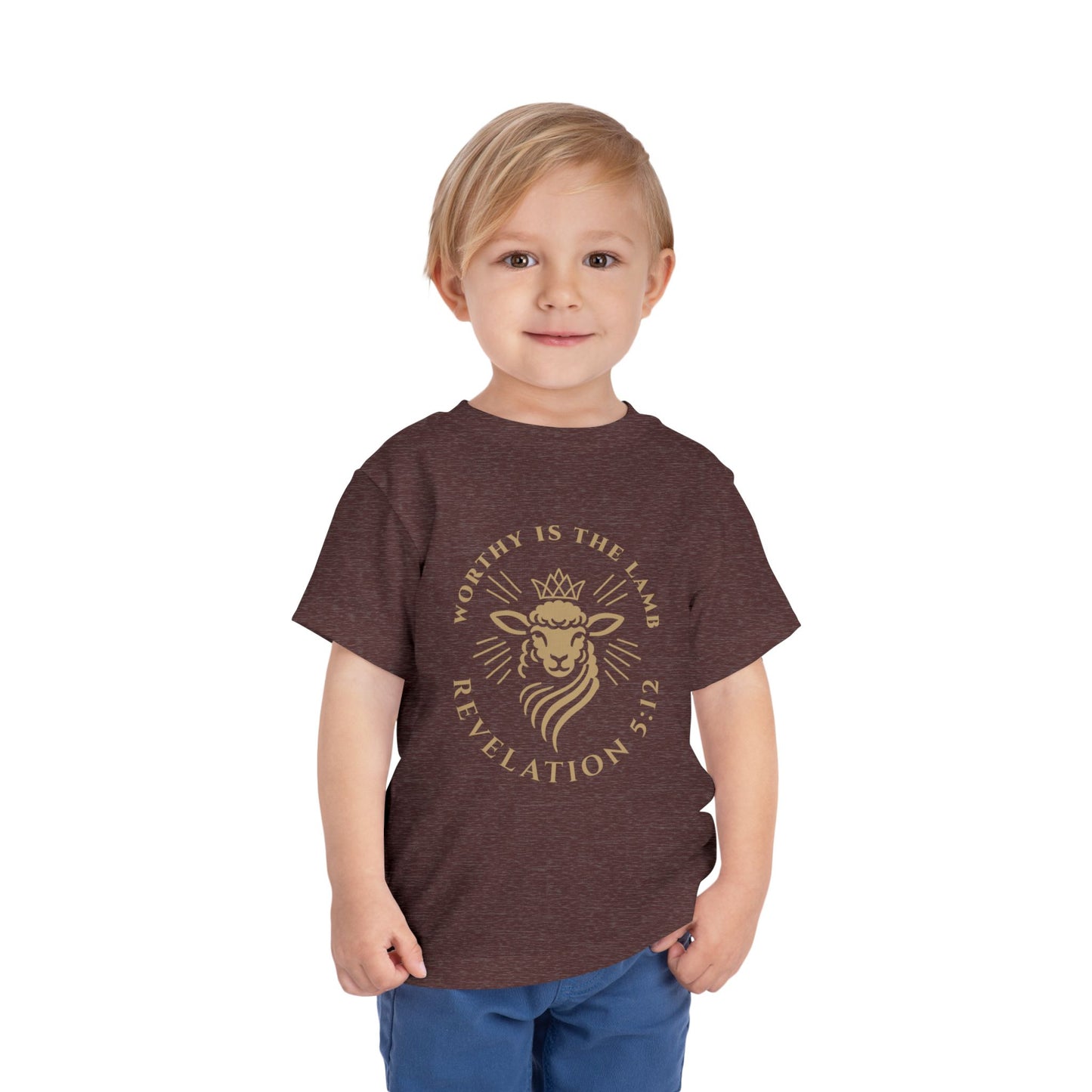 Toddler Worthy Is The Lamb Tee (Revelation 5:12)