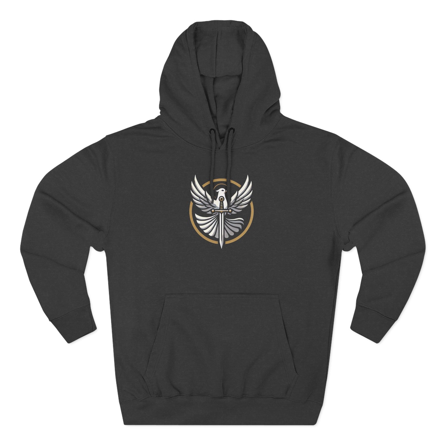 Might & Mercy Logo Fleece Hoodie
