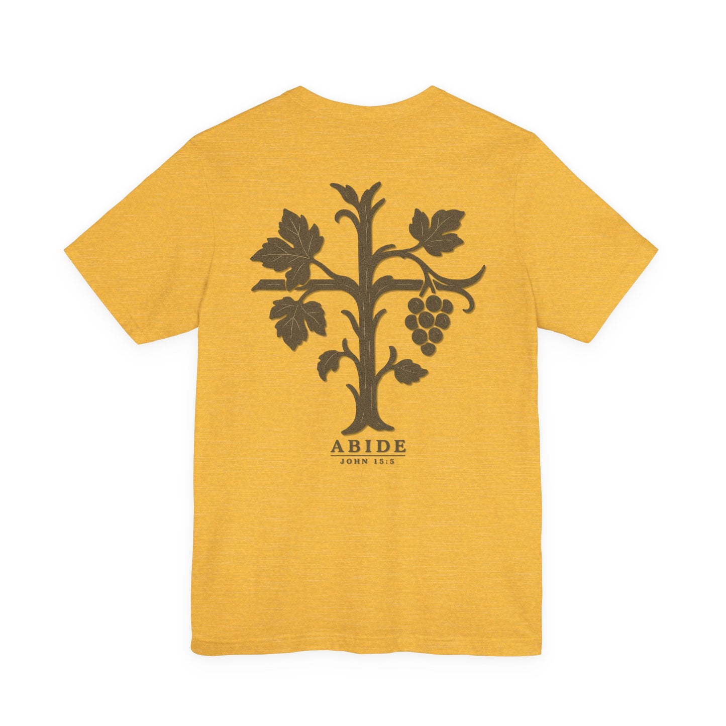 Abide – John 15:5 Short Sleeve Tee