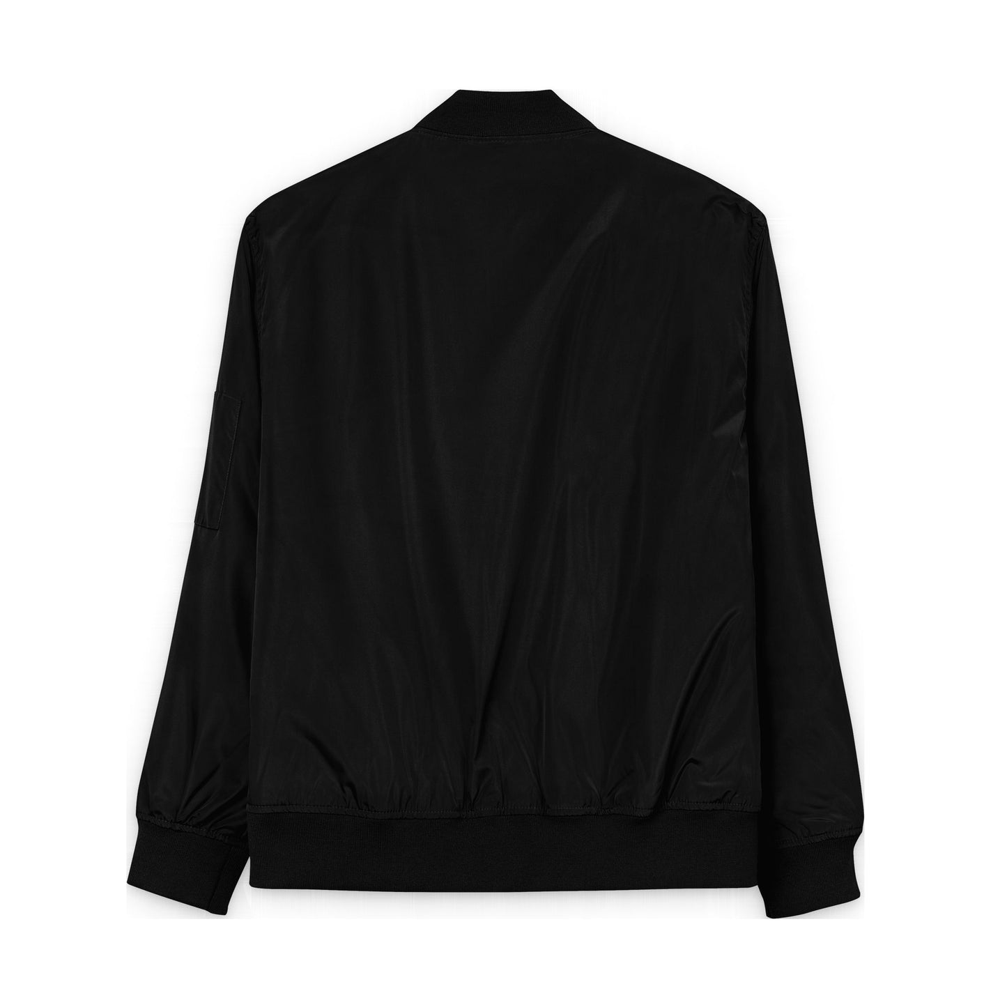 Might & Mercy Embroidered Bomber Jacket