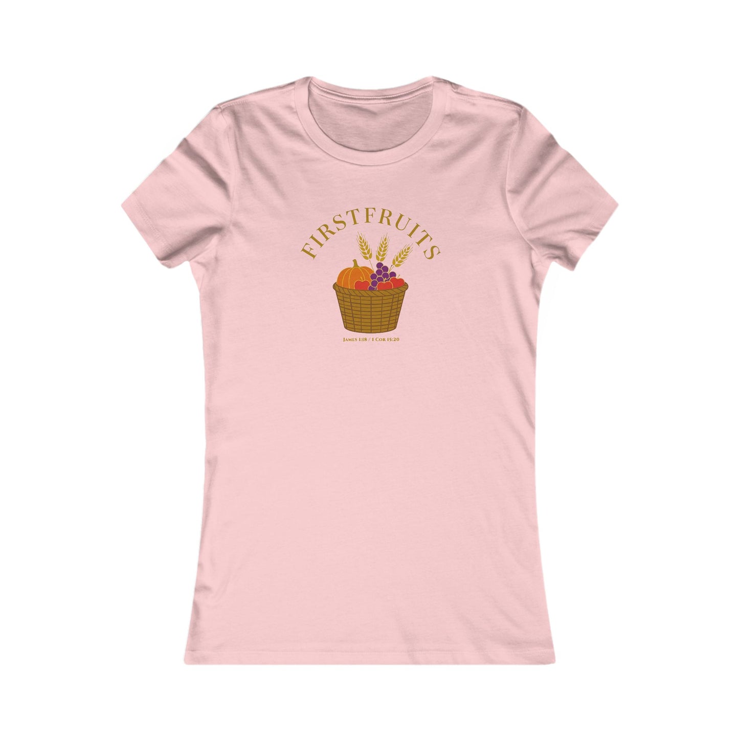 Firstfruits – James 1:18 / 1 Cor 15:20 Women’s Christian Fall Tee