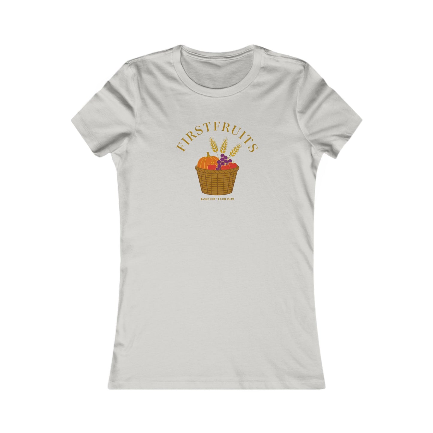 Firstfruits – James 1:18 / 1 Cor 15:20 Women’s Christian Fall Tee