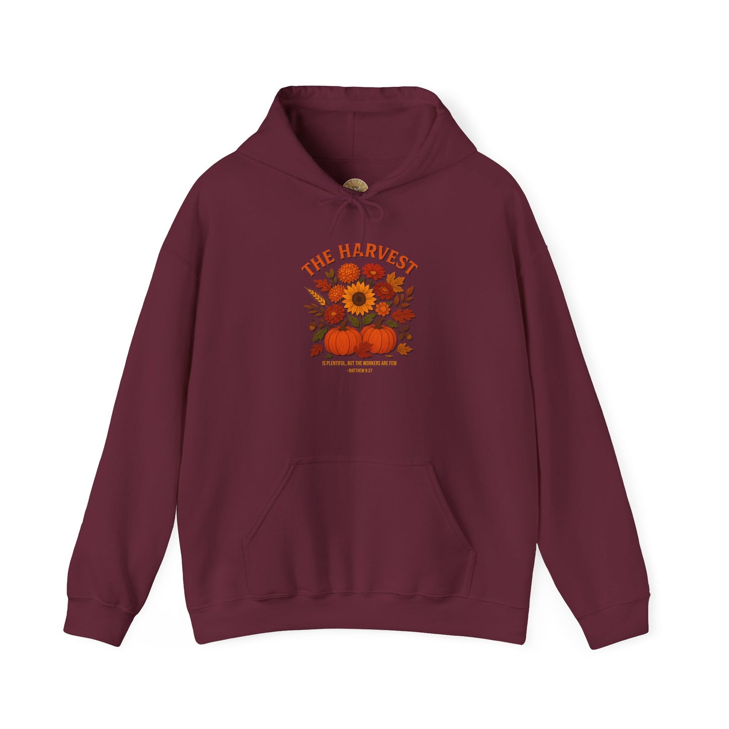The Harvest – Christian Fall Hoodie (Matthew 9:37)
