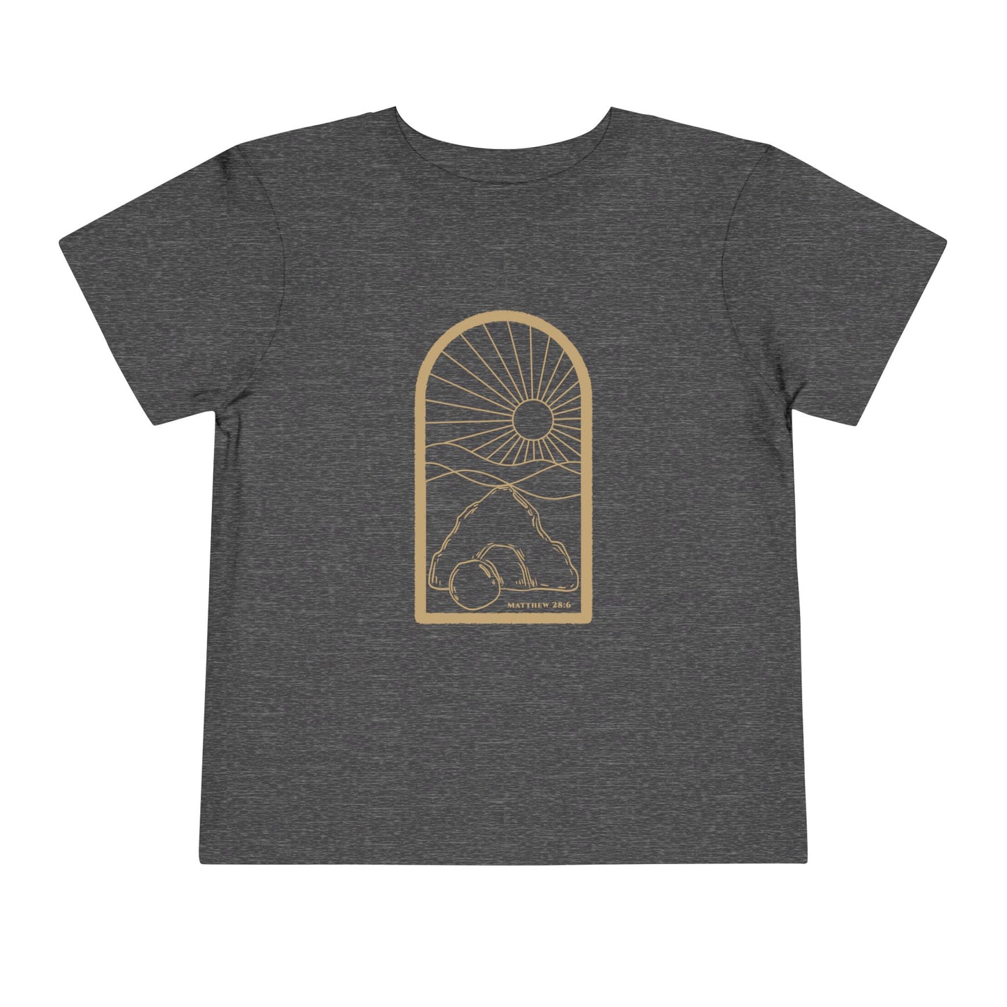 Toddler Risen Tomb Tee (Matthew 28:6)