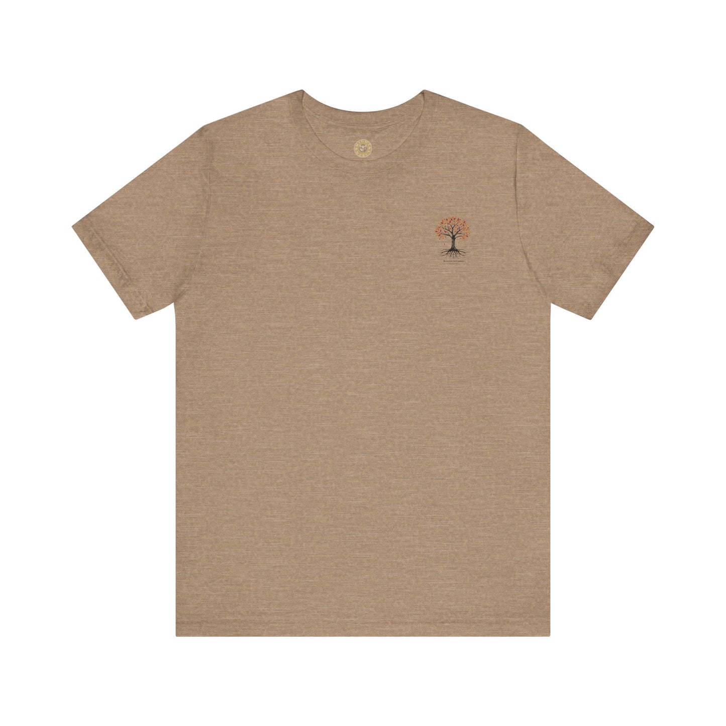 Rooted In Christ – Minimalist Tee (Colossians 2:7)