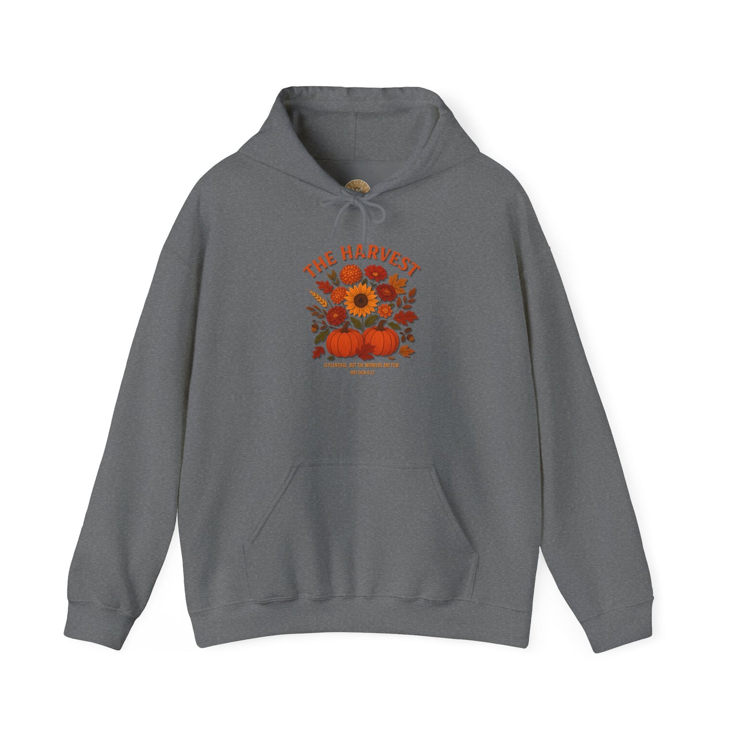 The Harvest – Christian Fall Hoodie (Matthew 9:37)