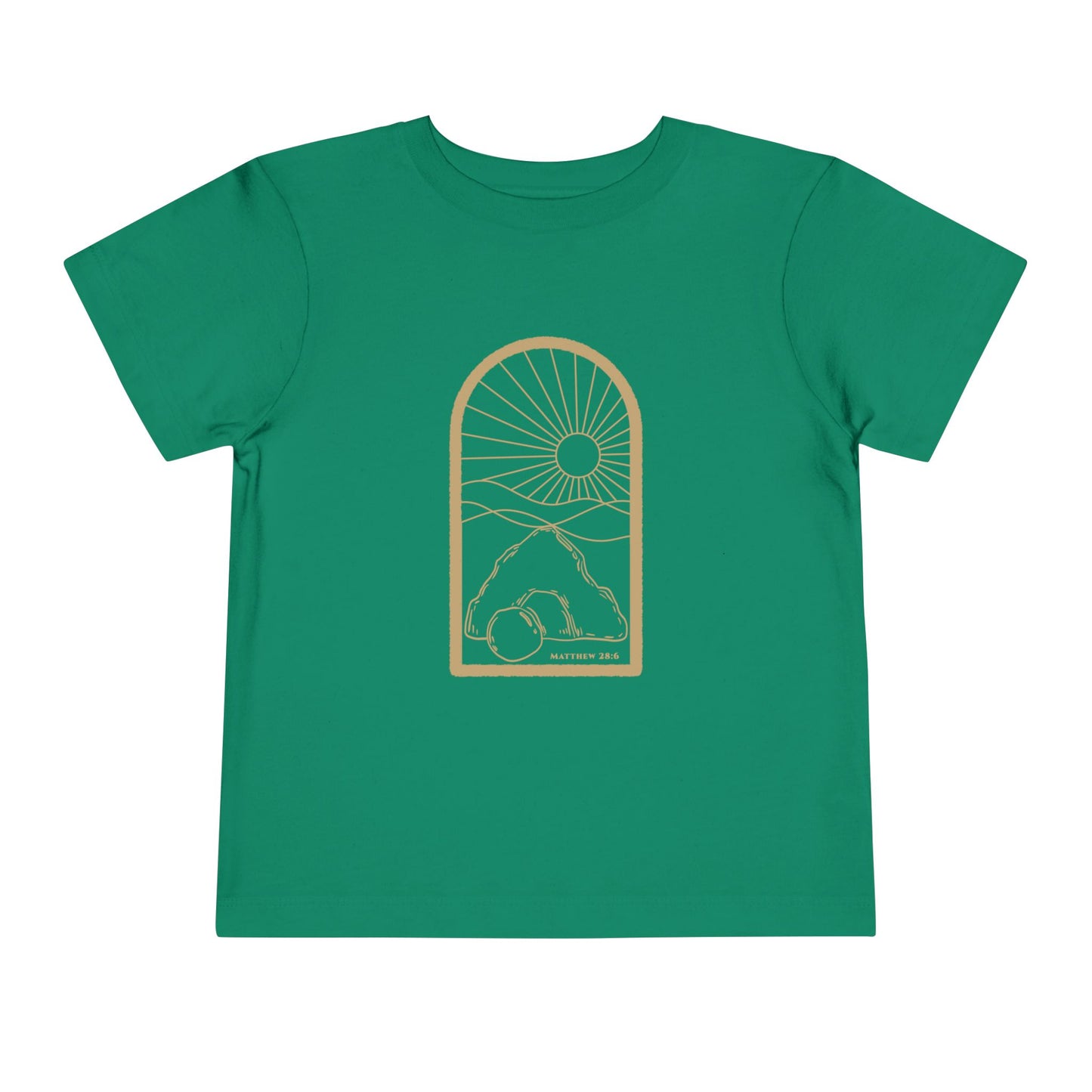 Toddler Risen Tomb Tee (Matthew 28:6)