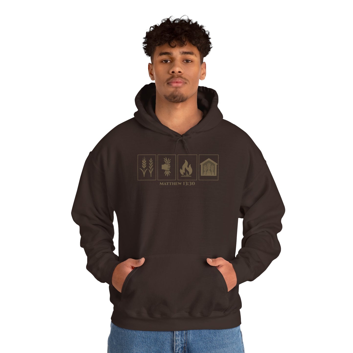 Parable of the Weeds – Matthew 13:30 Christian Hoodie