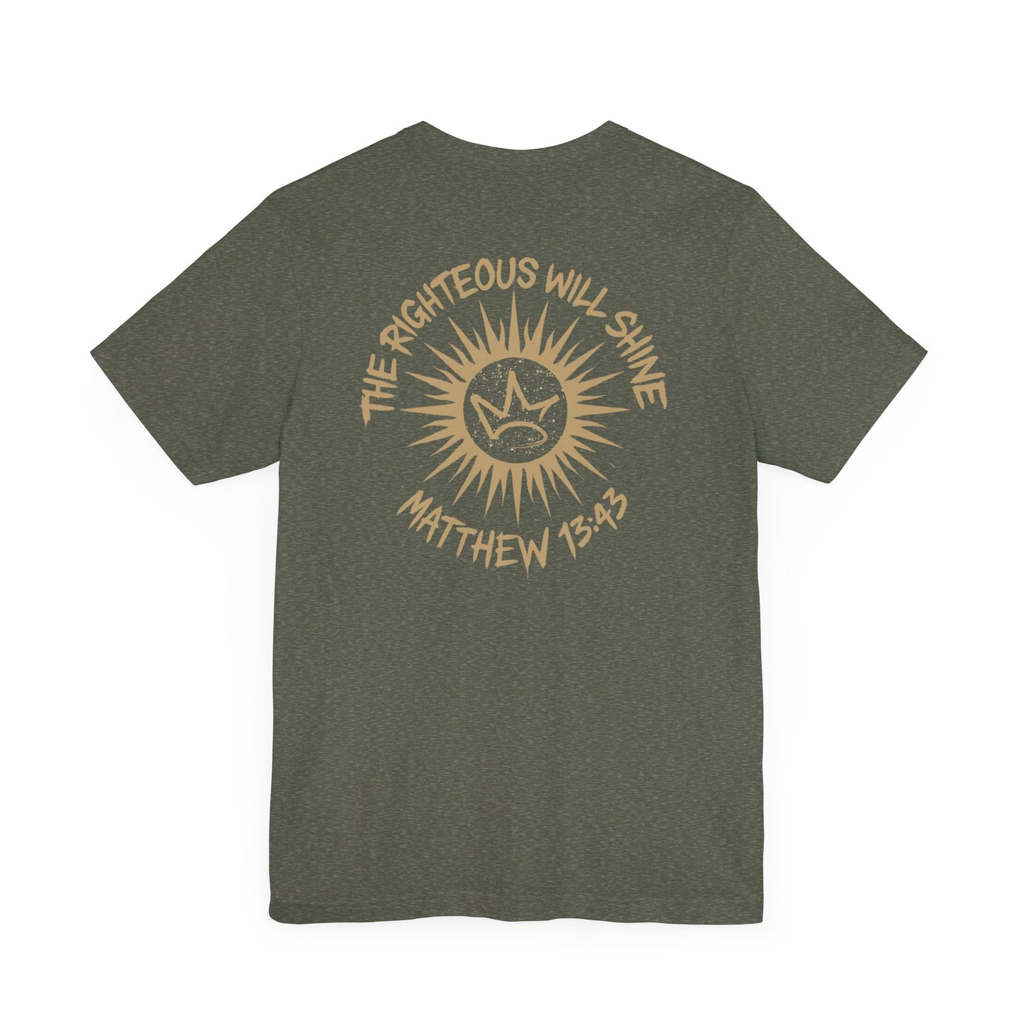 Shine Like the Sun – Matthew 13:43 Christian Tee