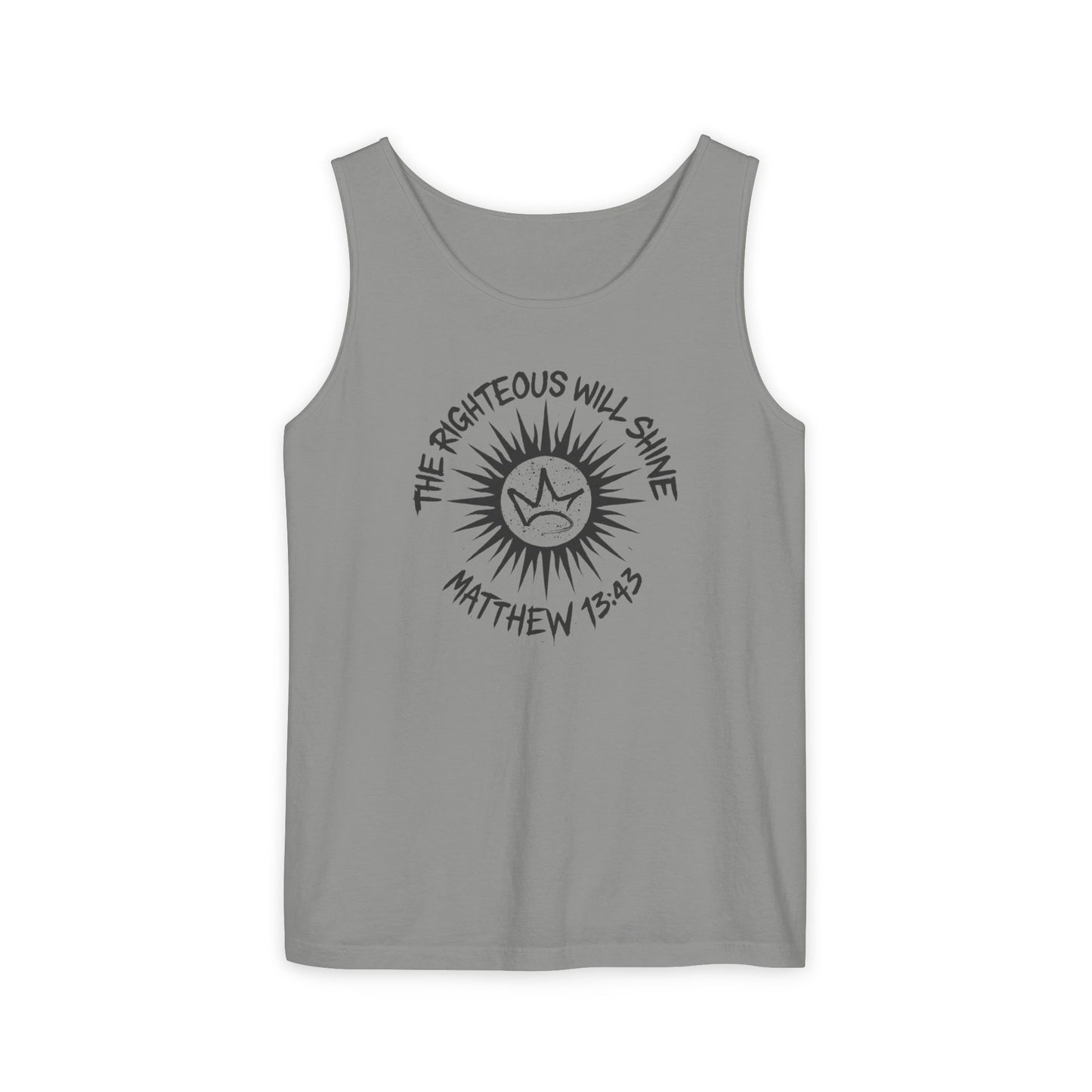 Shine Like the Sun – Matthew 13:43 Christian Tank Top