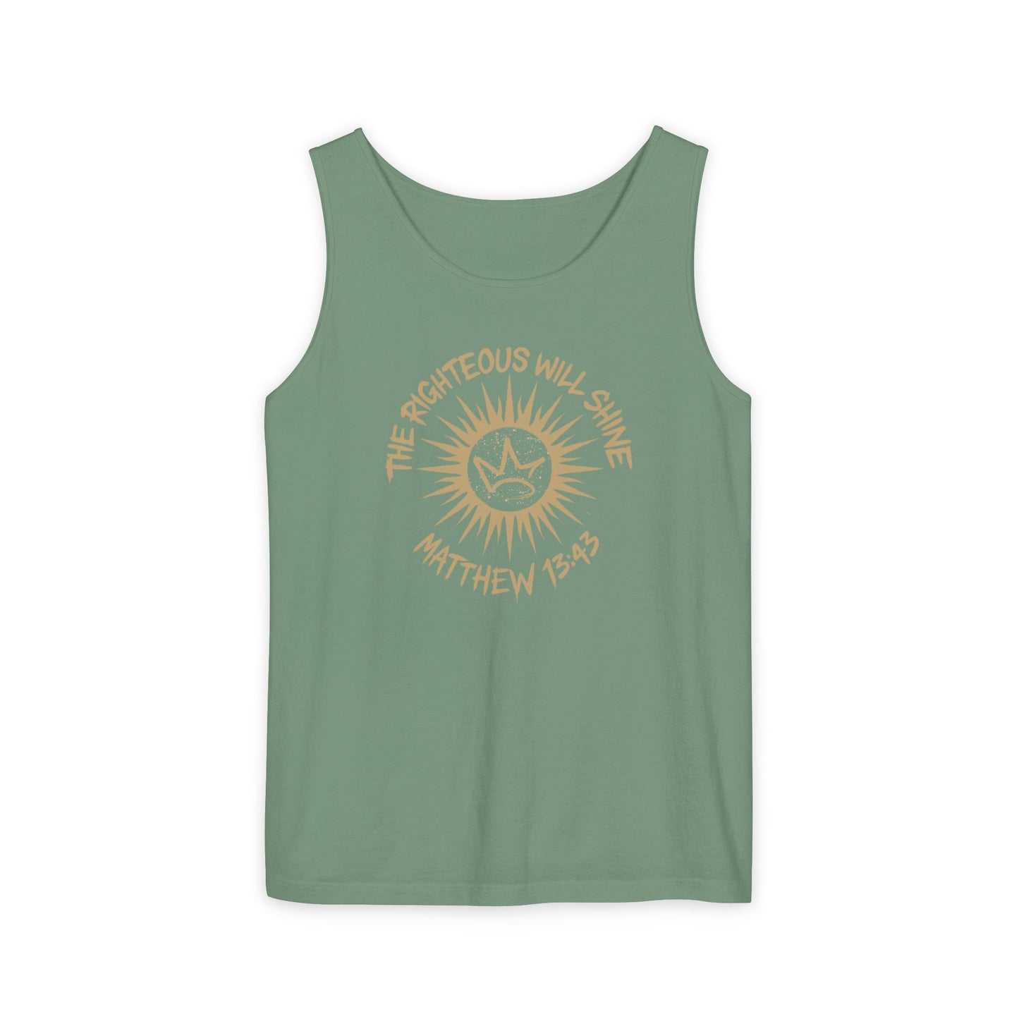 Shine Like the Sun – Matthew 13:43 Christian Tank Top