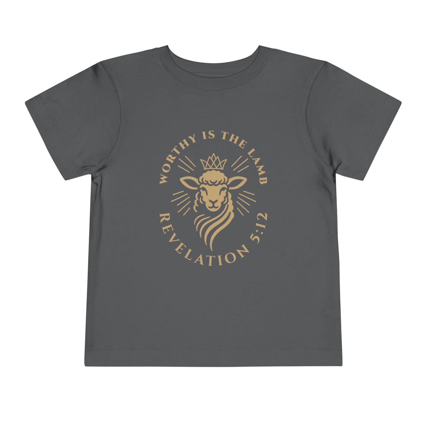 Toddler Worthy Is The Lamb Tee (Revelation 5:12)