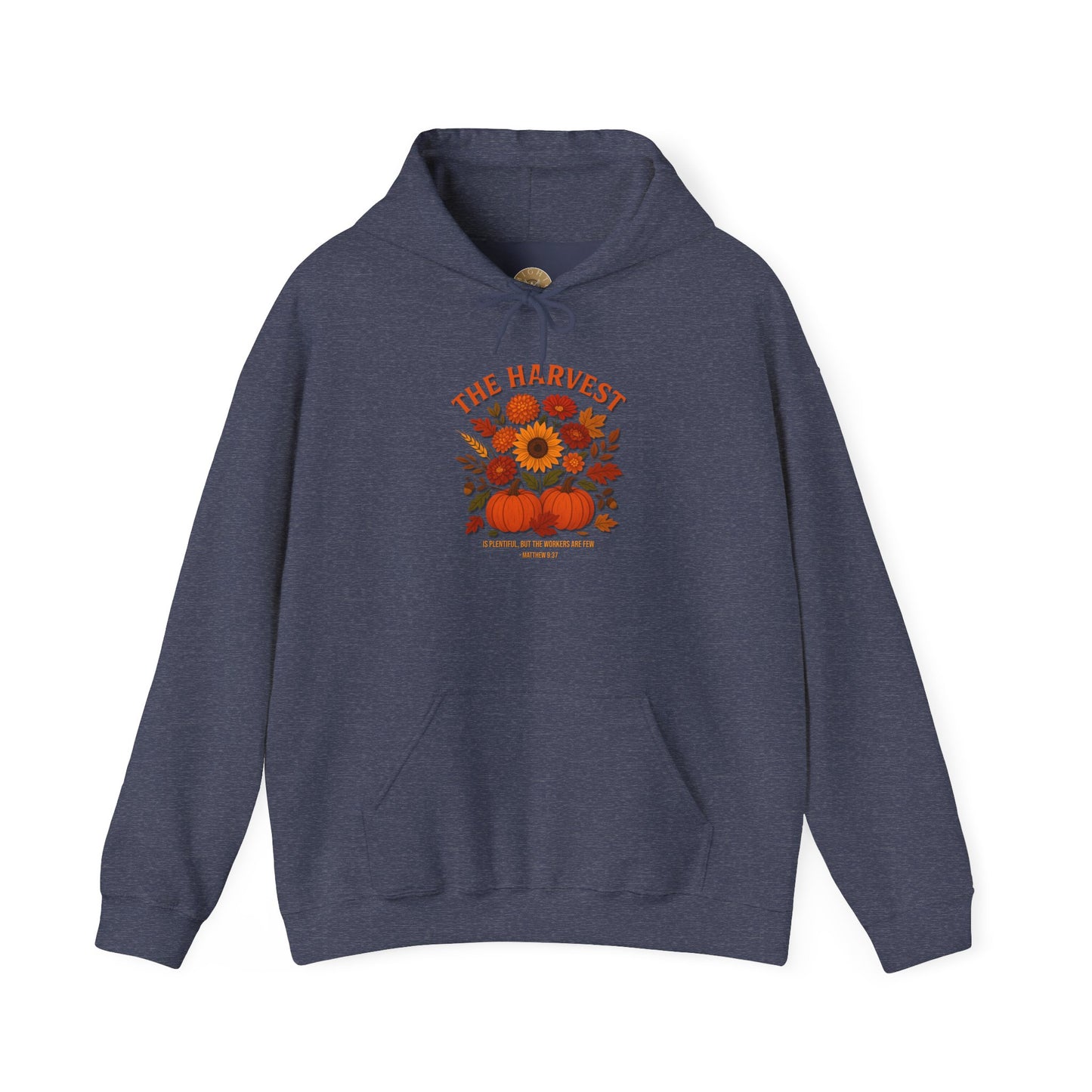 The Harvest – Christian Fall Hoodie (Matthew 9:37)