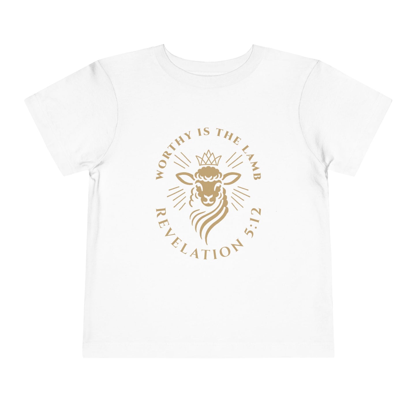 Toddler Worthy Is The Lamb Tee (Revelation 5:12)