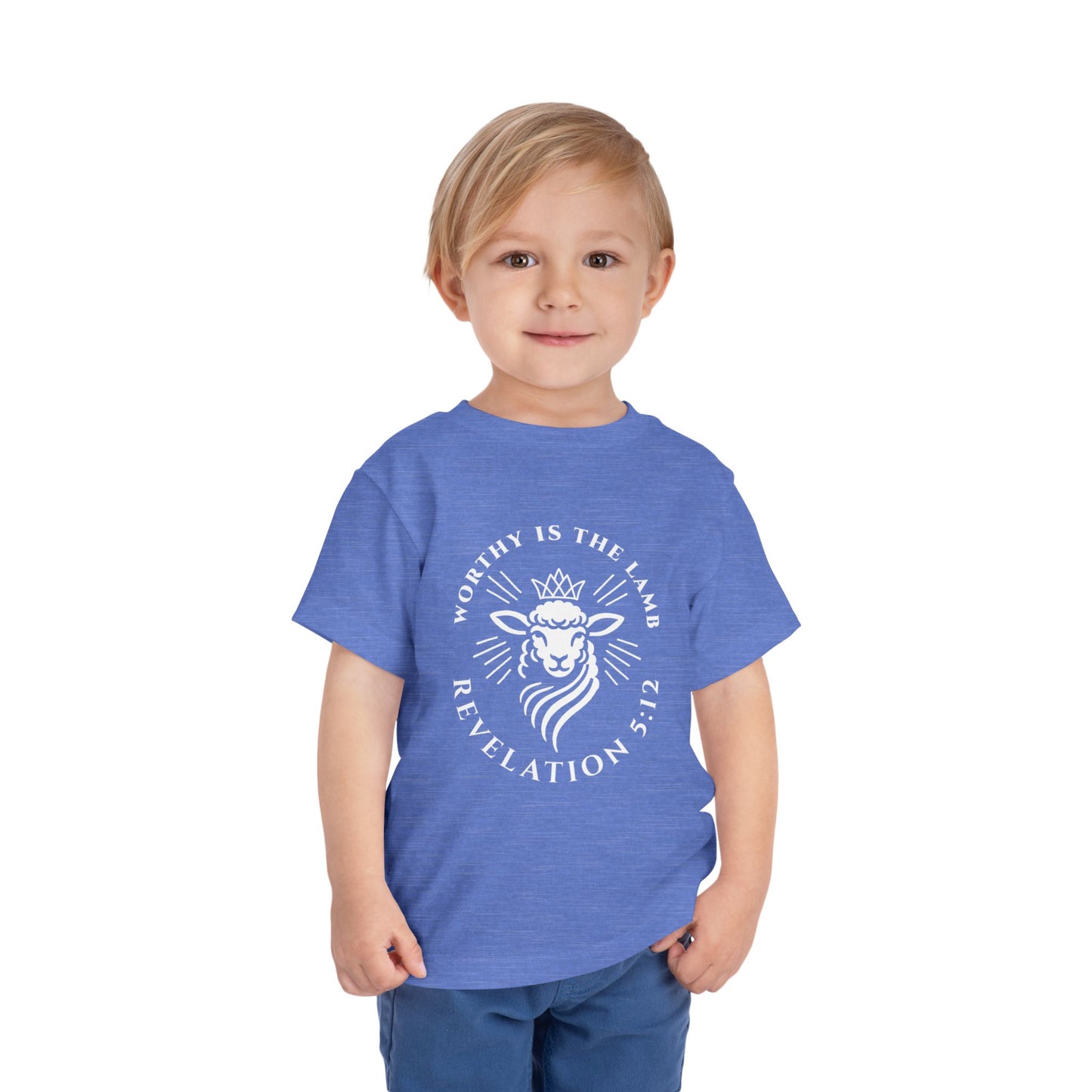 Toddler Worthy Is The Lamb Tee (Revelation 5:12)
