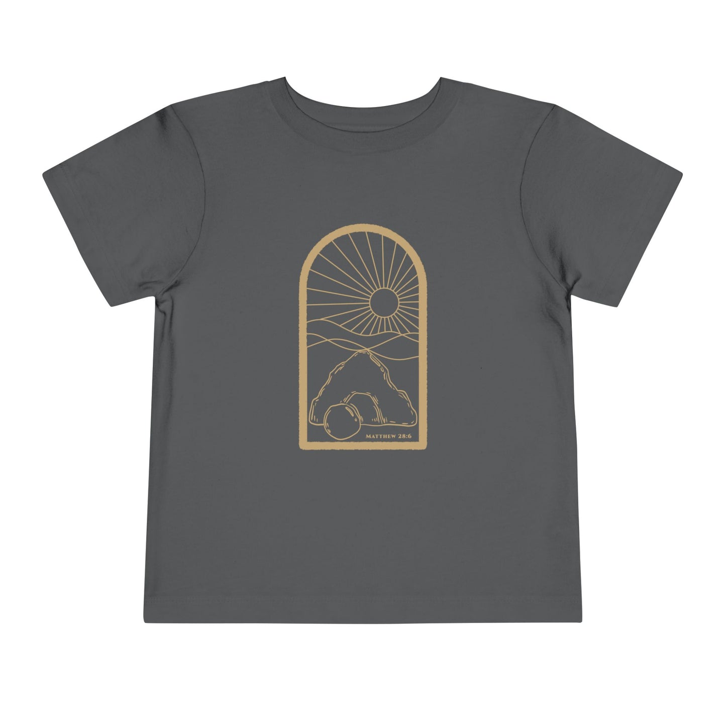 Toddler Risen Tomb Tee (Matthew 28:6)