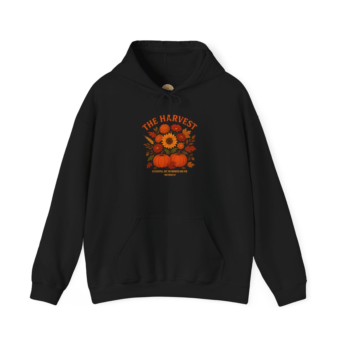 The Harvest – Christian Fall Hoodie (Matthew 9:37)