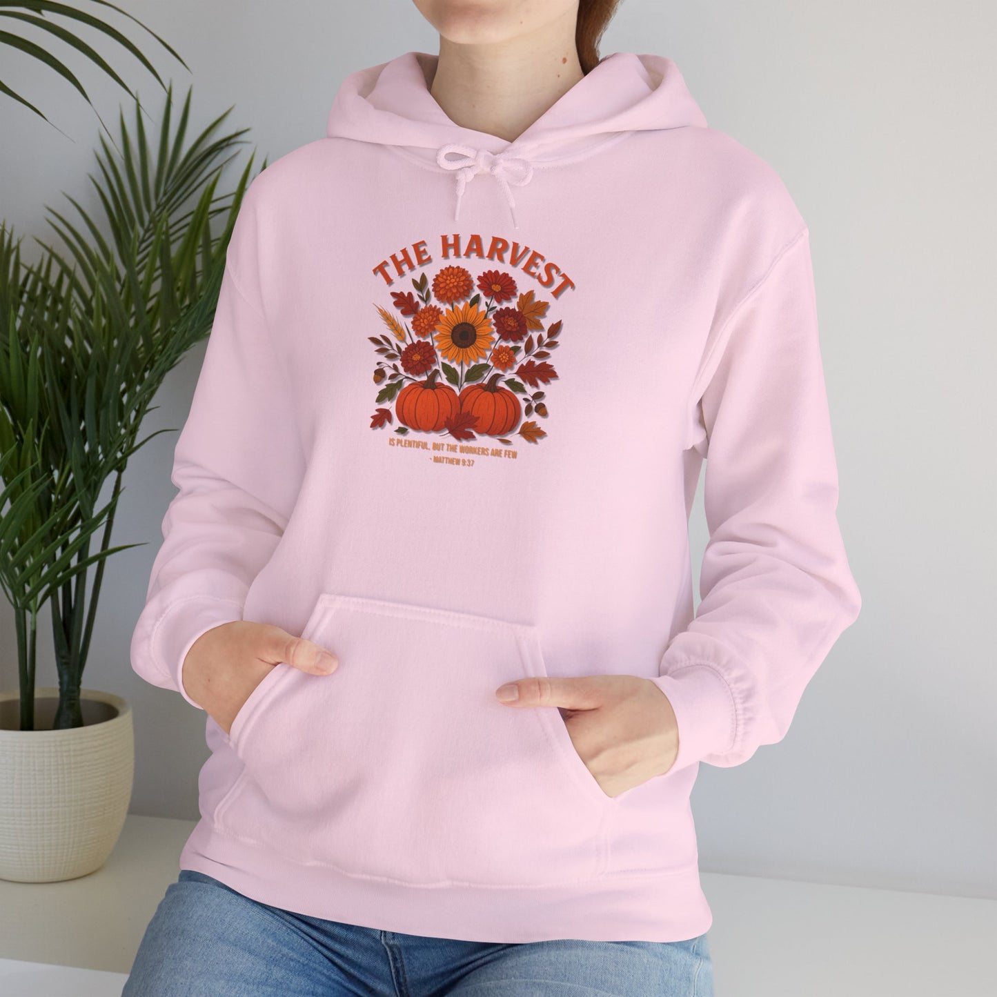 The Harvest – Christian Fall Hoodie (Matthew 9:37)