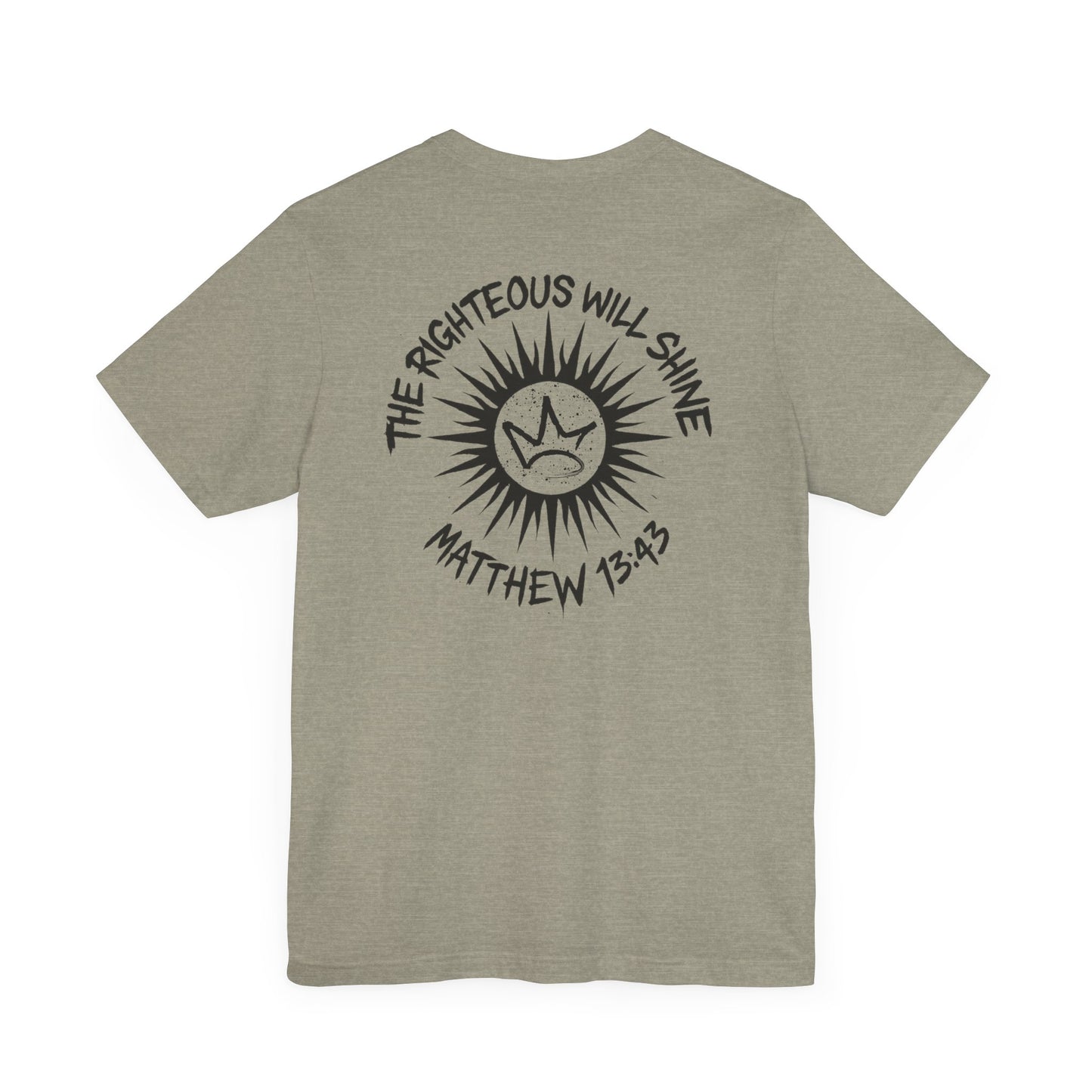 Shine Like the Sun – Matthew 13:43 Christian Tee