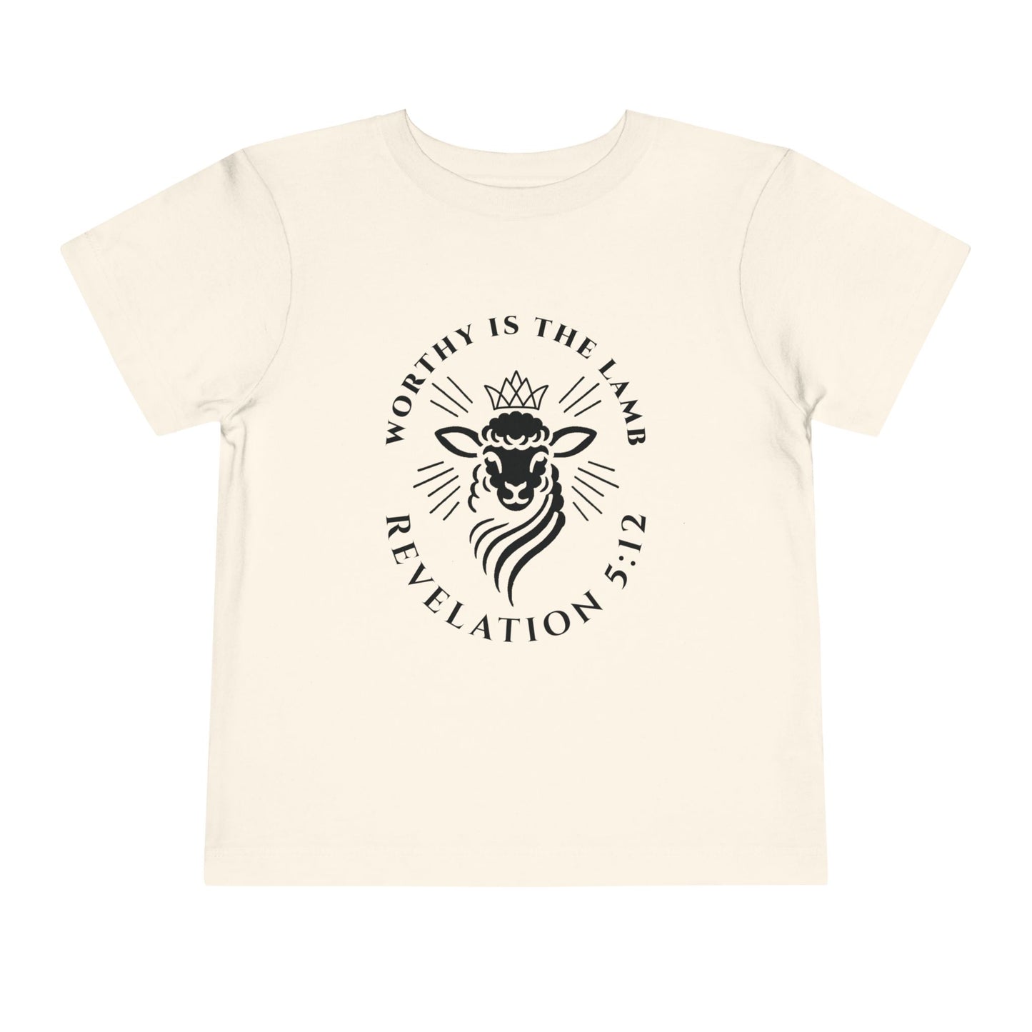 Toddler Worthy Is The Lamb Tee (Revelation 5:12)