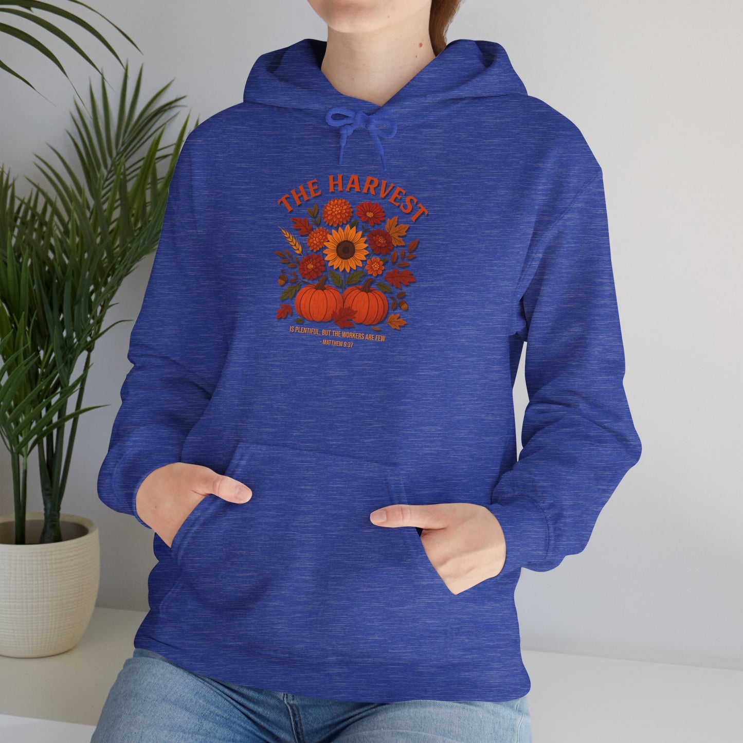 The Harvest – Christian Fall Hoodie (Matthew 9:37)