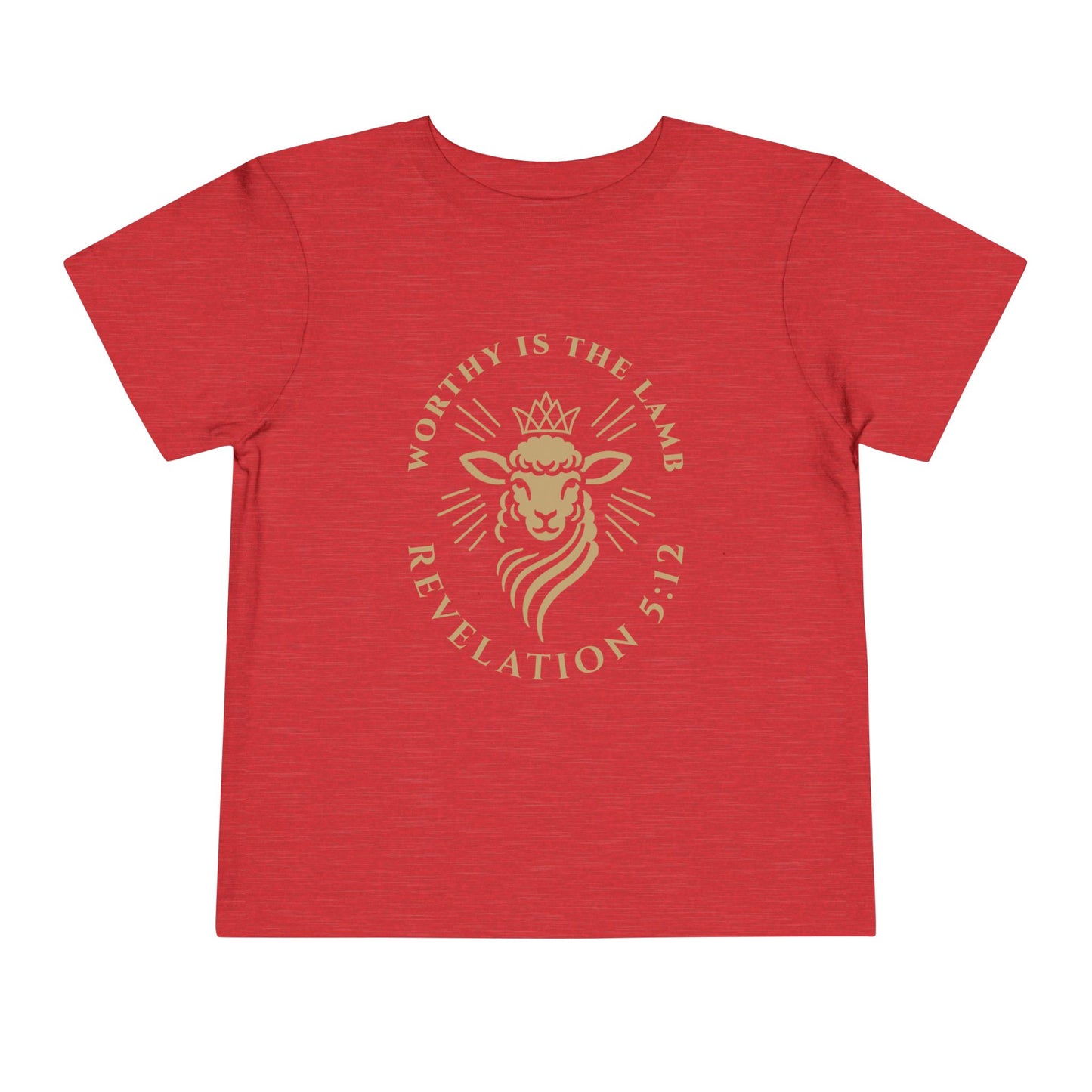 Toddler Worthy Is The Lamb Tee (Revelation 5:12)