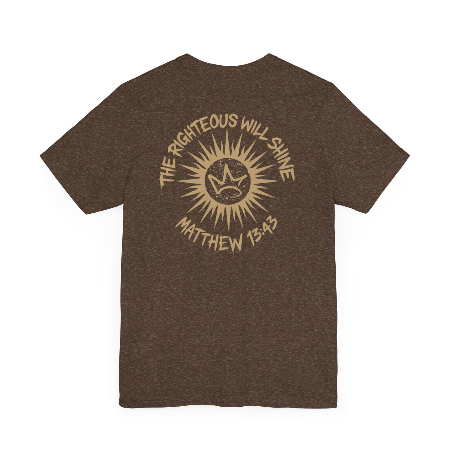 Shine Like the Sun – Matthew 13:43 Christian Tee