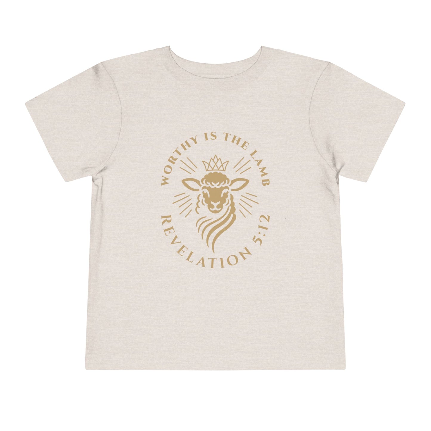Toddler Worthy Is The Lamb Tee (Revelation 5:12)