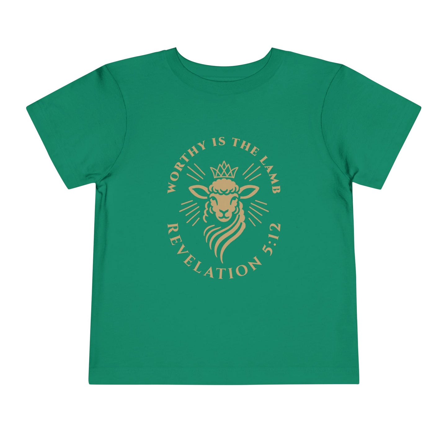 Toddler Worthy Is The Lamb Tee (Revelation 5:12)