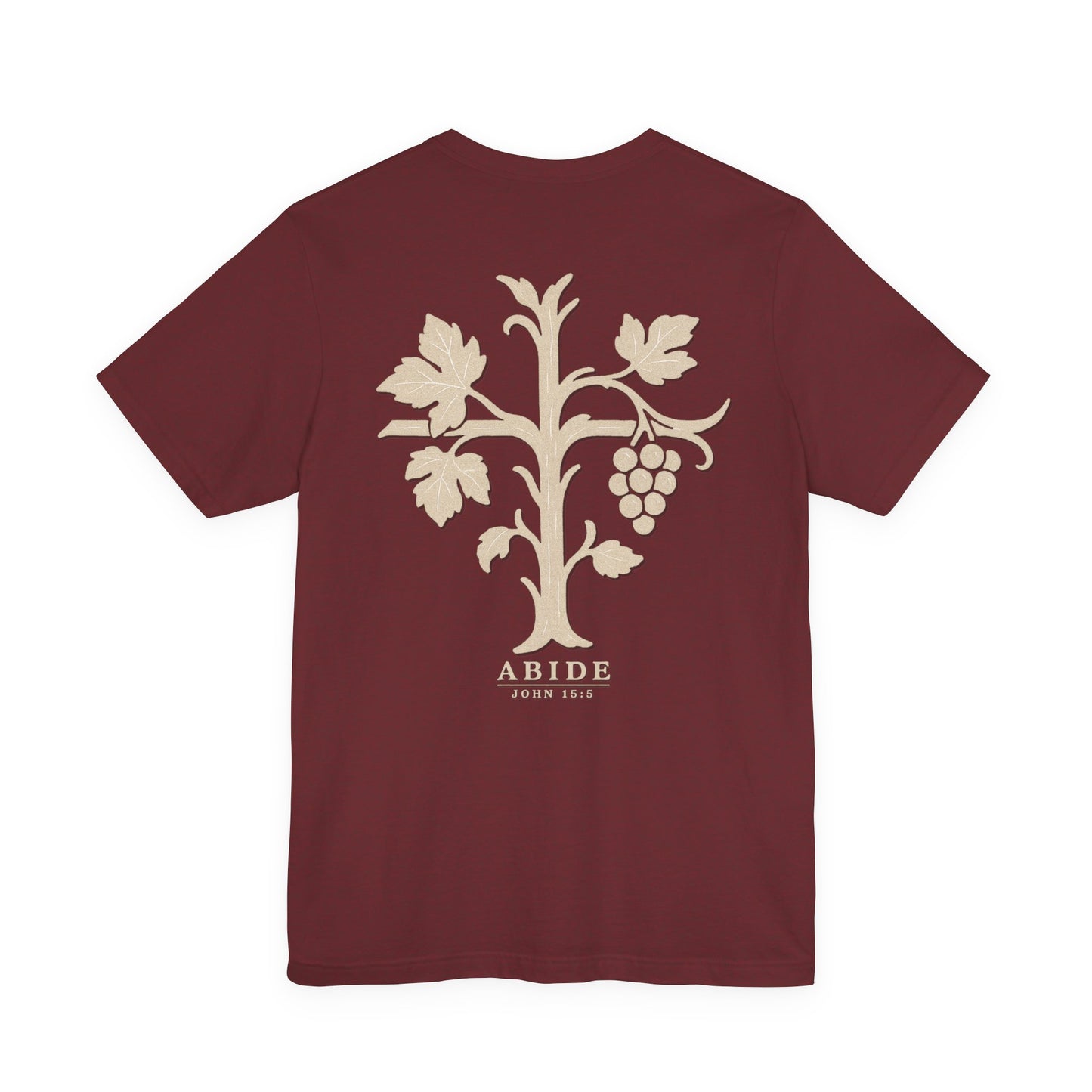 Abide – John 15:5 Short Sleeve Tee