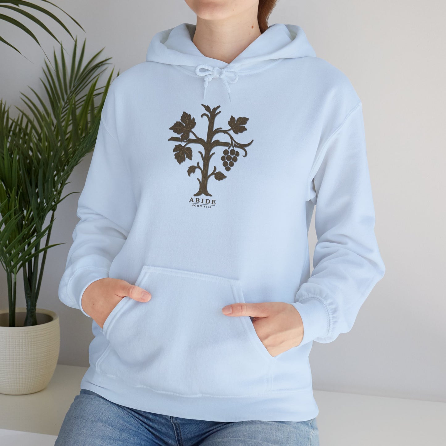 Abide – John 15:5 Hoodie