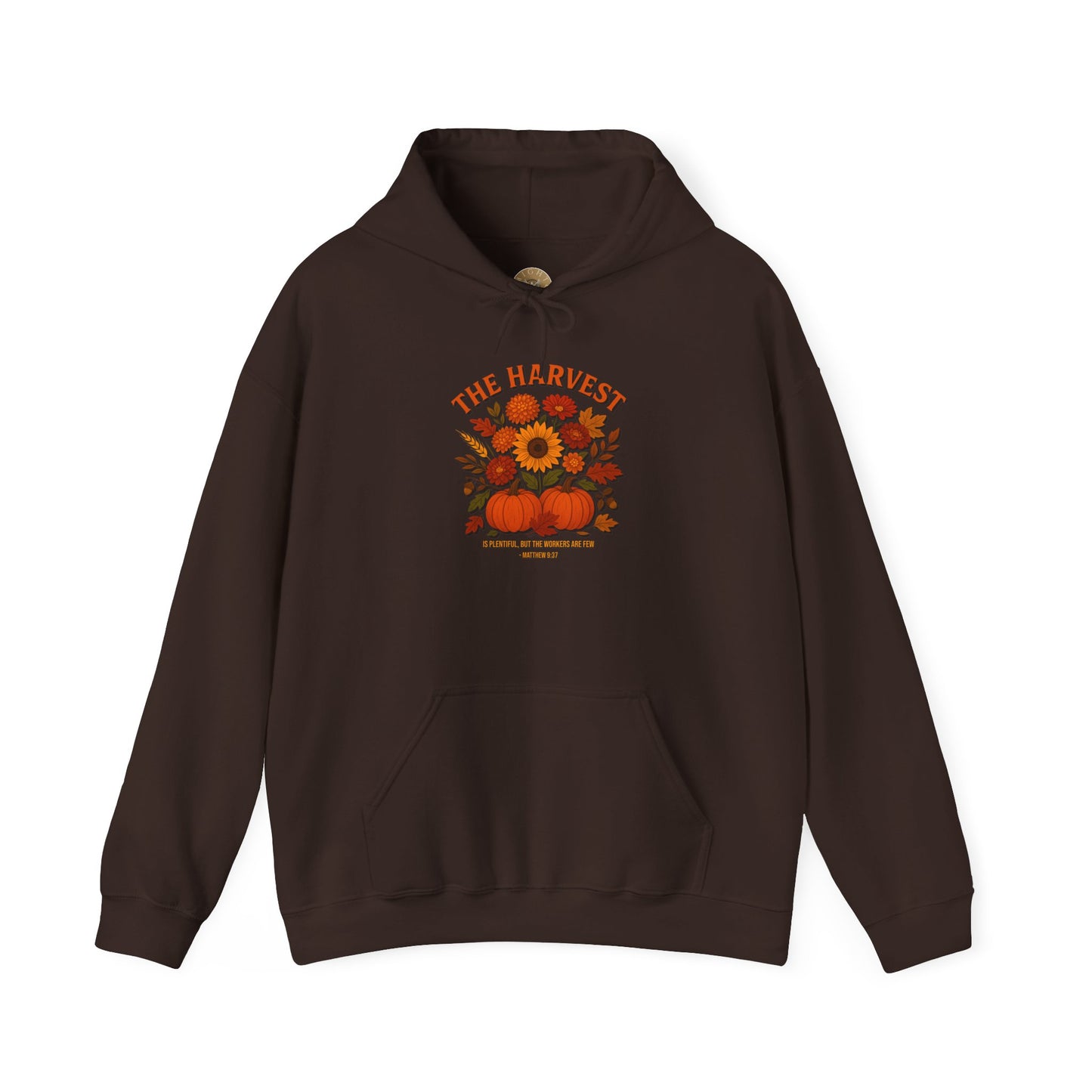 The Harvest – Christian Fall Hoodie (Matthew 9:37)