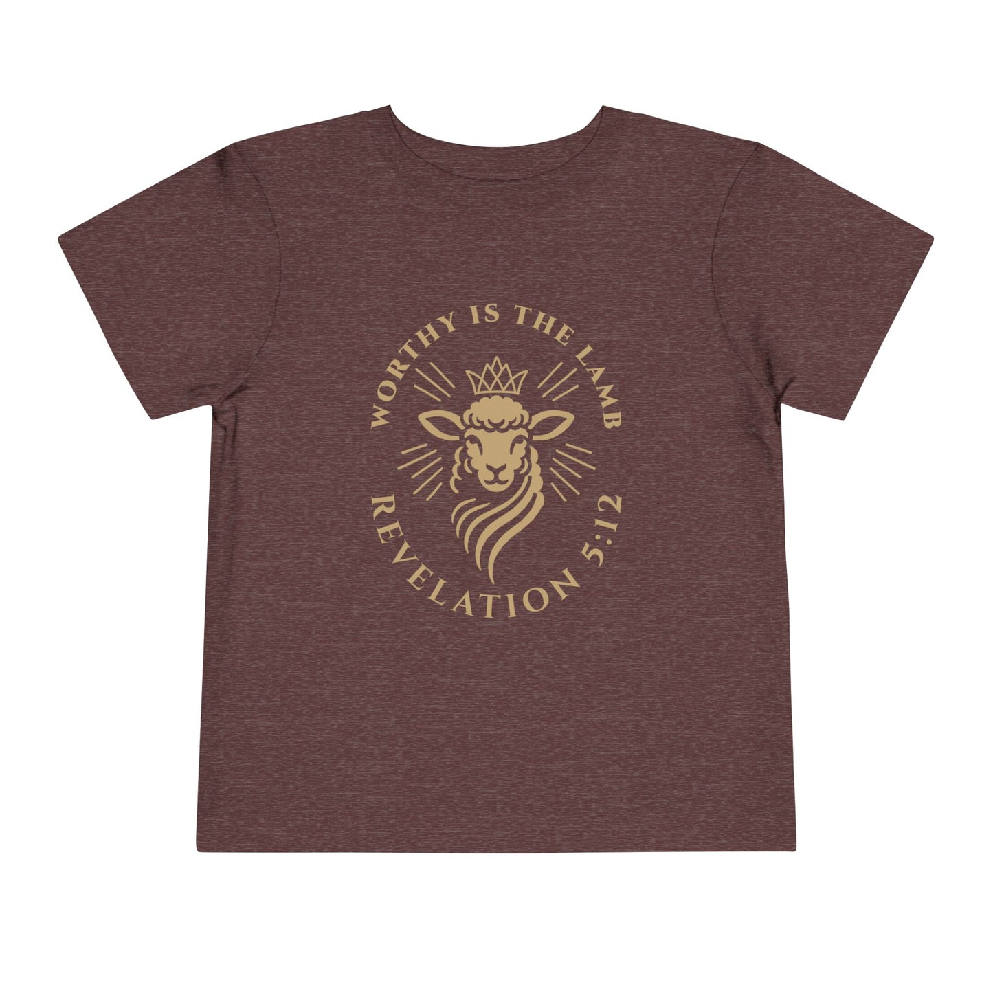 Toddler Worthy Is The Lamb Tee (Revelation 5:12)