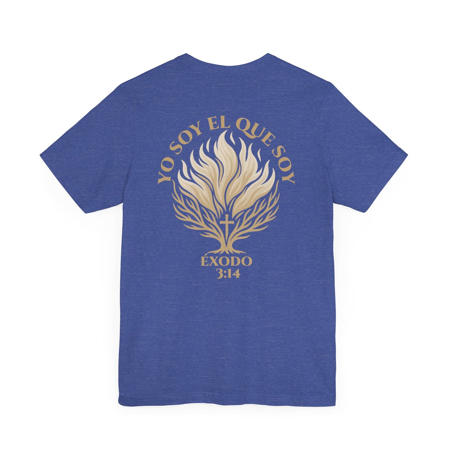 YO SOY EL QUE SOY – Éxodo 3:14 Burning Bush Christian Tee (En Español)
