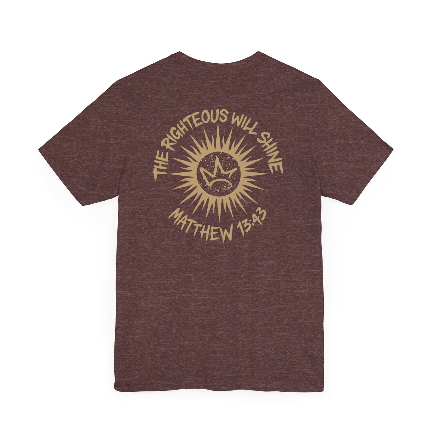 Shine Like the Sun – Matthew 13:43 Christian Tee