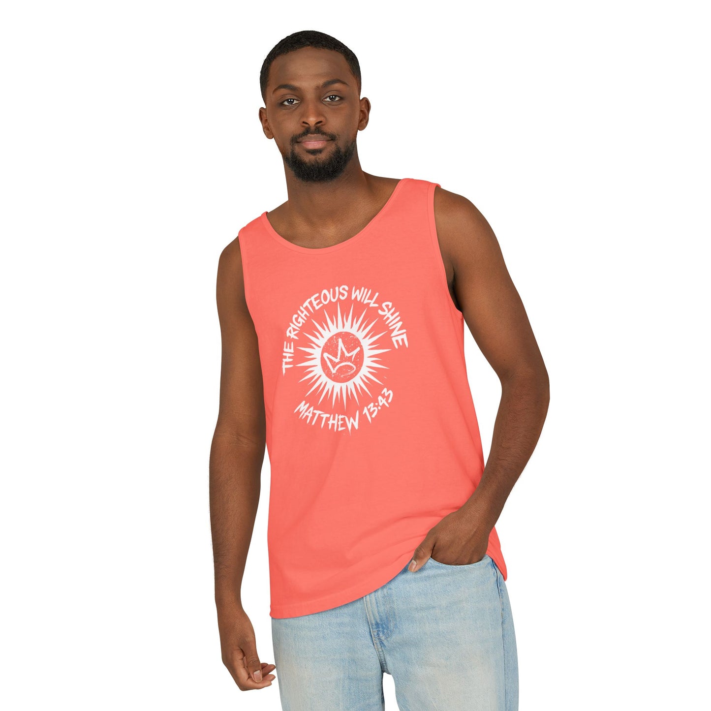 Shine Like the Sun – Matthew 13:43 Christian Tank Top