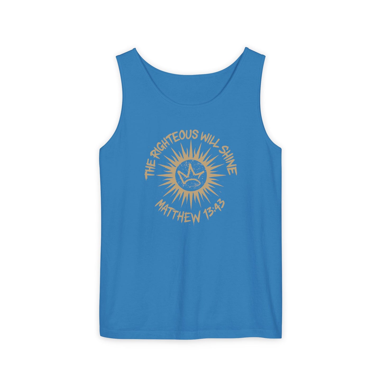 Shine Like the Sun – Matthew 13:43 Christian Tank Top