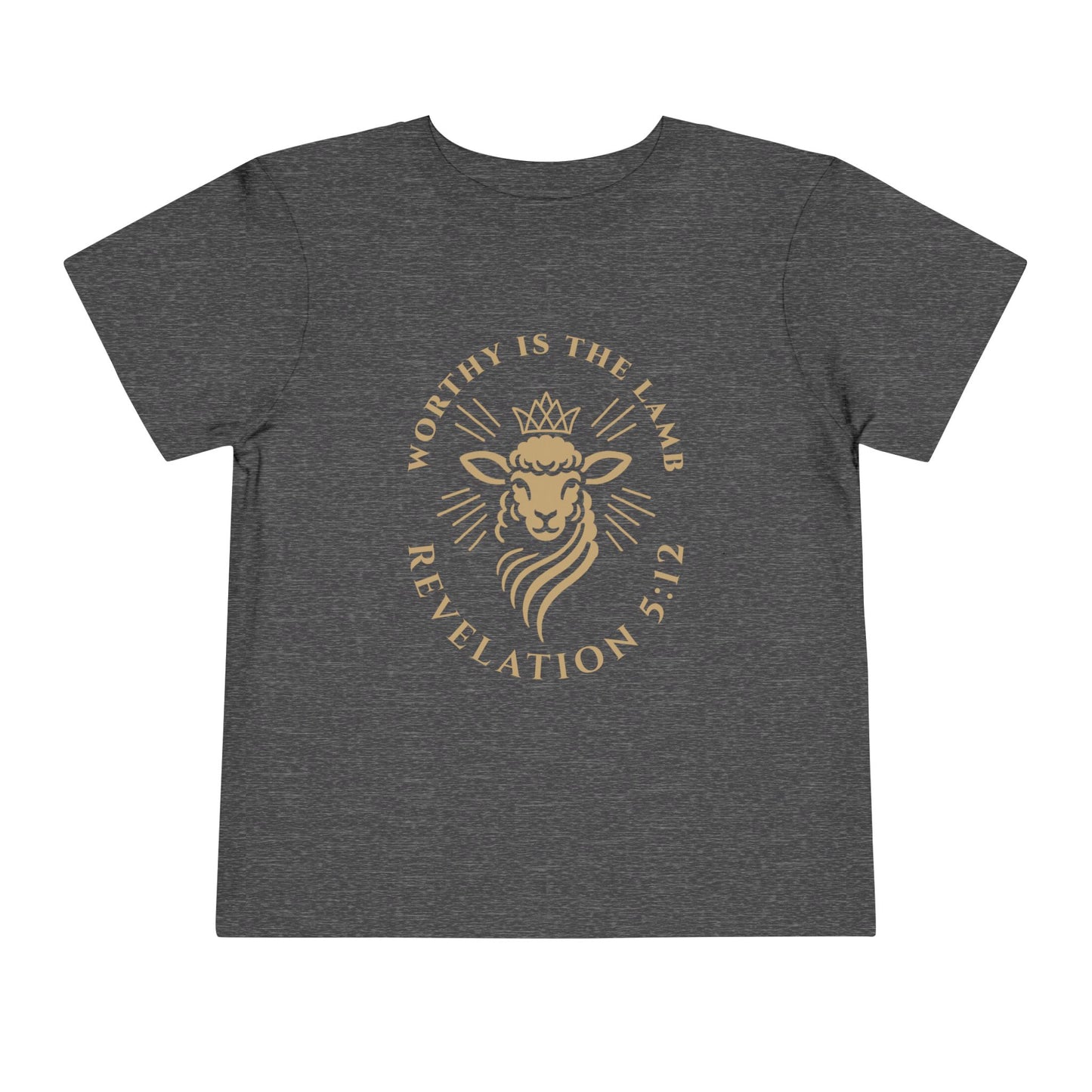 Toddler Worthy Is The Lamb Tee (Revelation 5:12)
