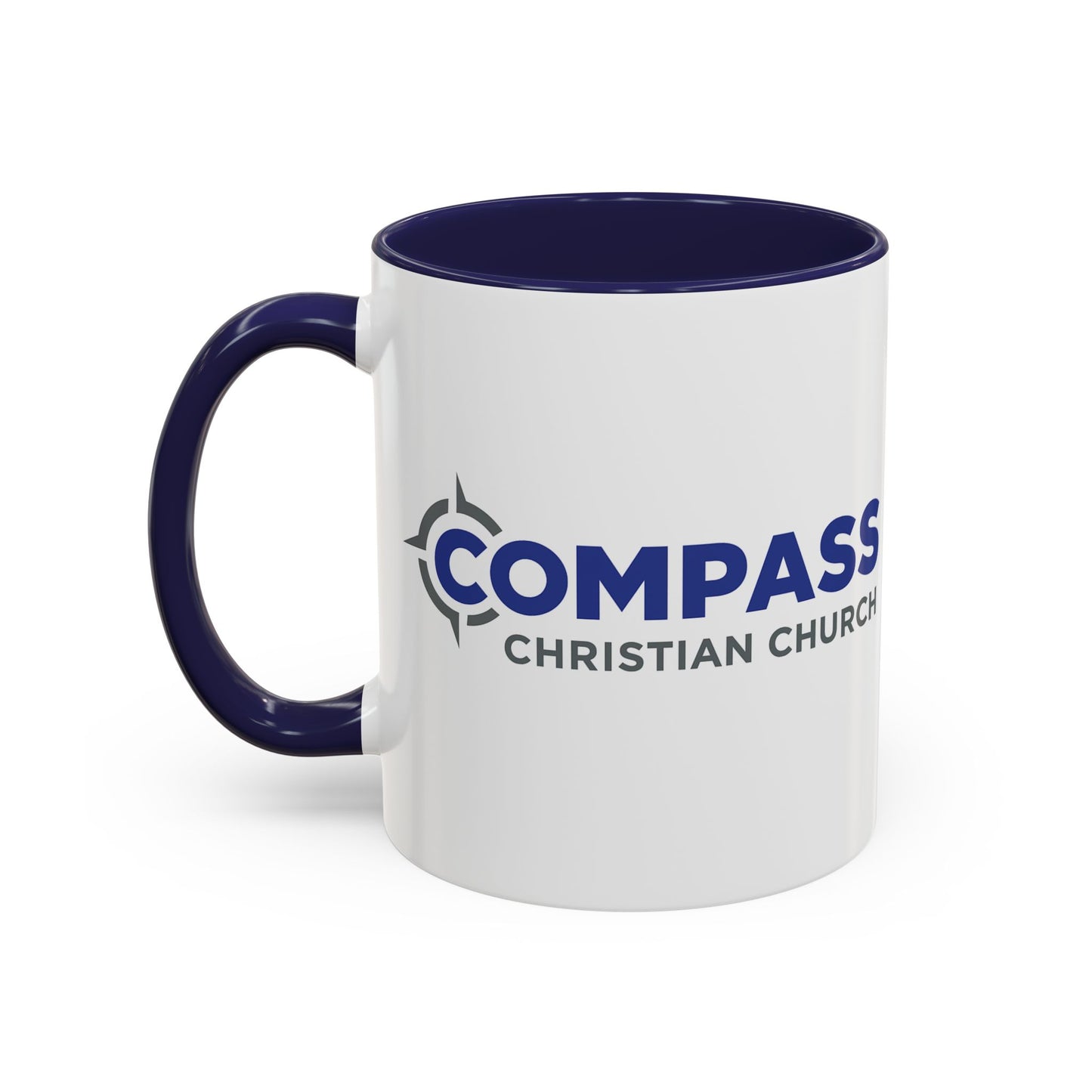 Compass Christian Church Accent Coffee Mug - 11/15oz