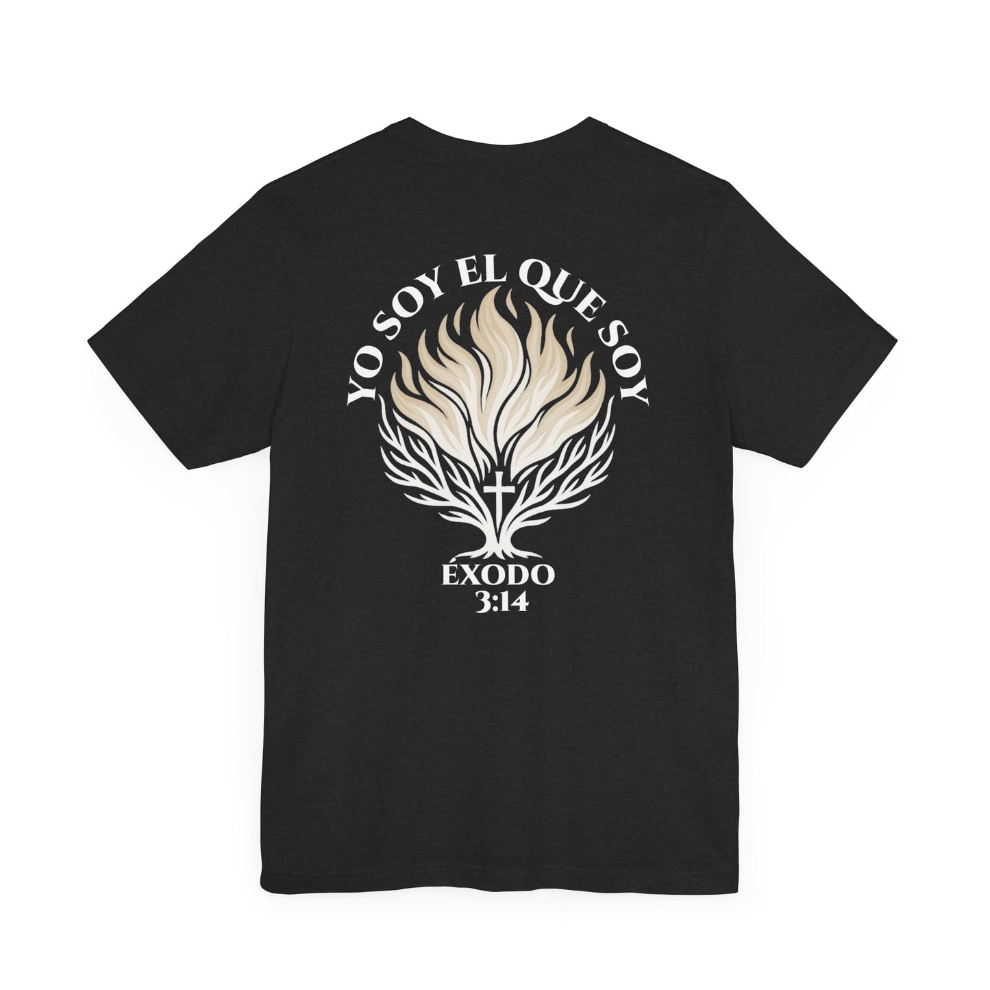 YO SOY EL QUE SOY – Éxodo 3:14 Burning Bush Christian Tee (En Español)