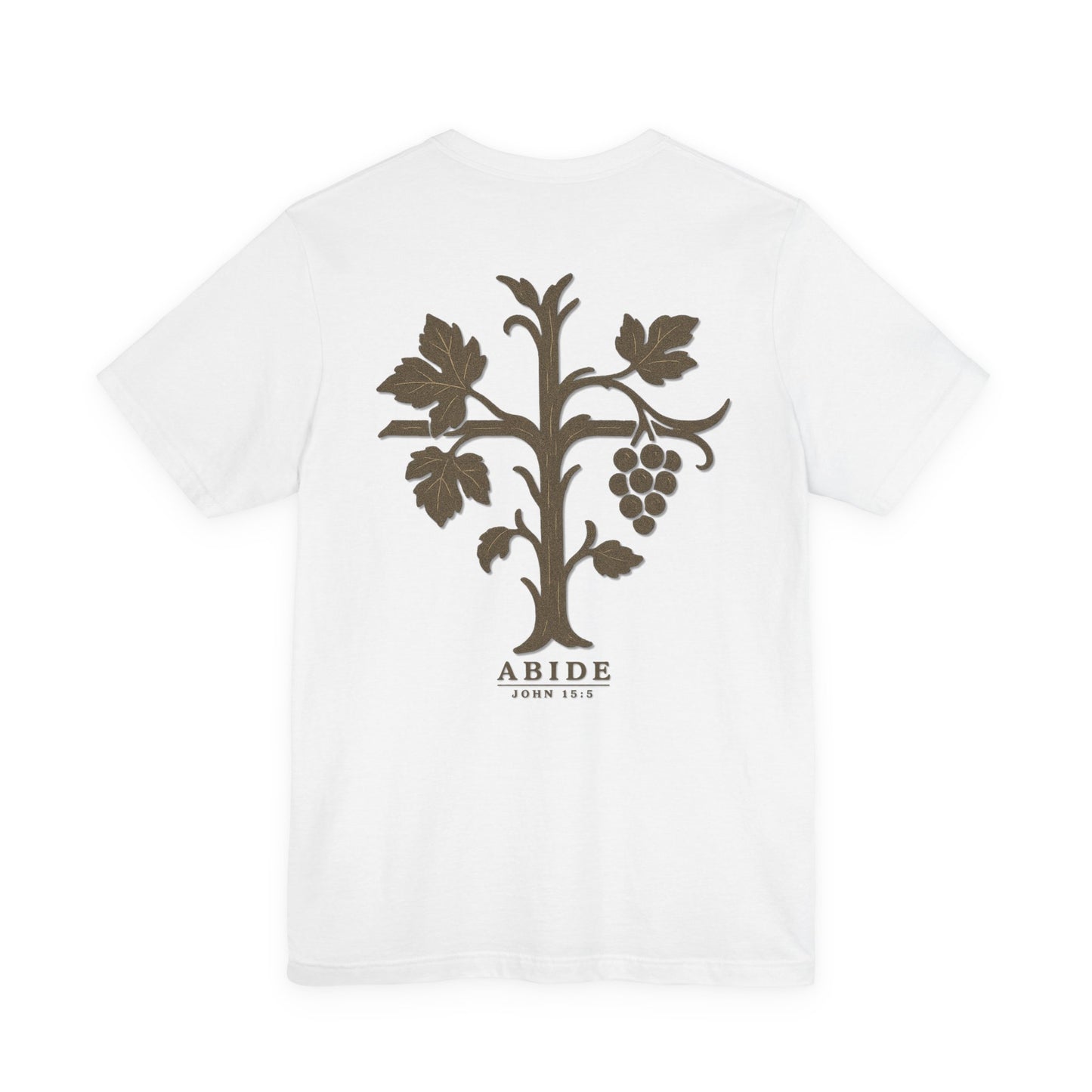 Abide – John 15:5 Short Sleeve Tee