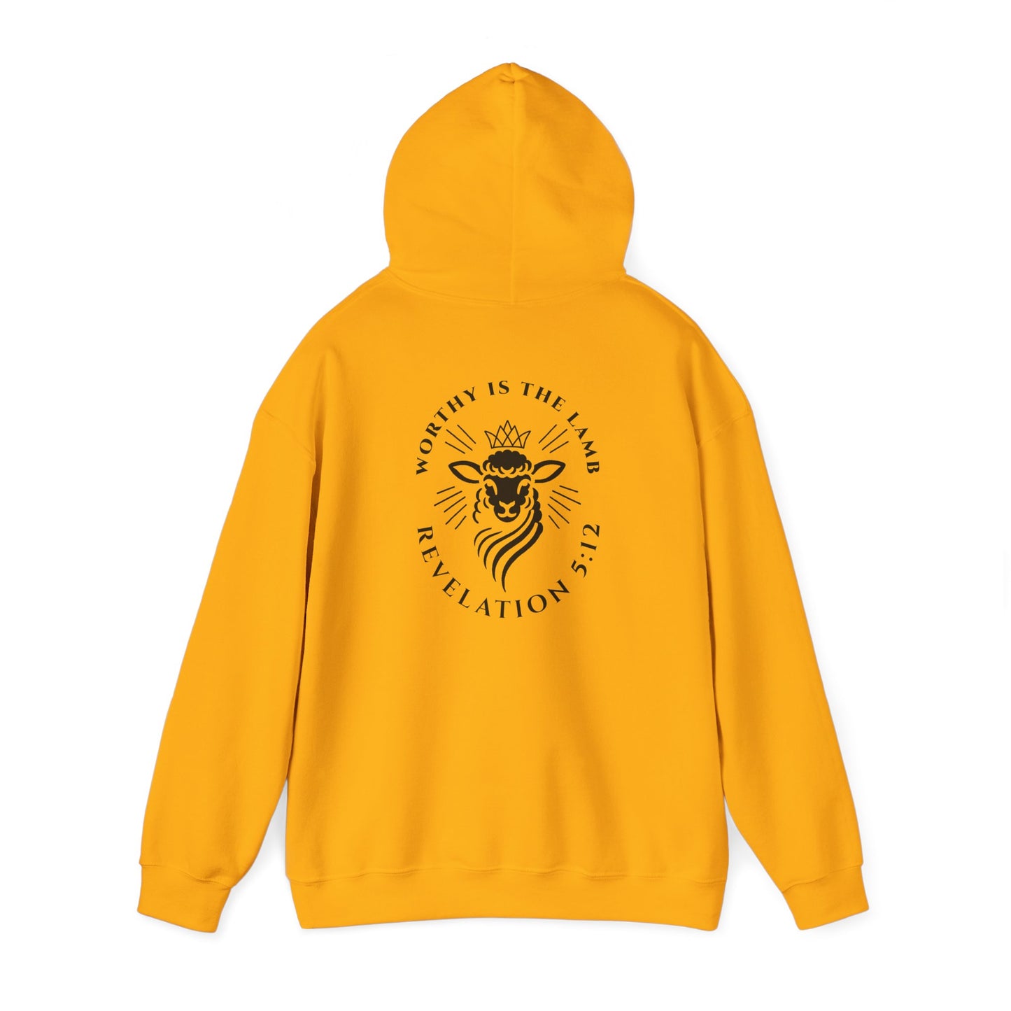 Worthy is the Lamb (Revelation 5:12) Hooded Sweatshirt