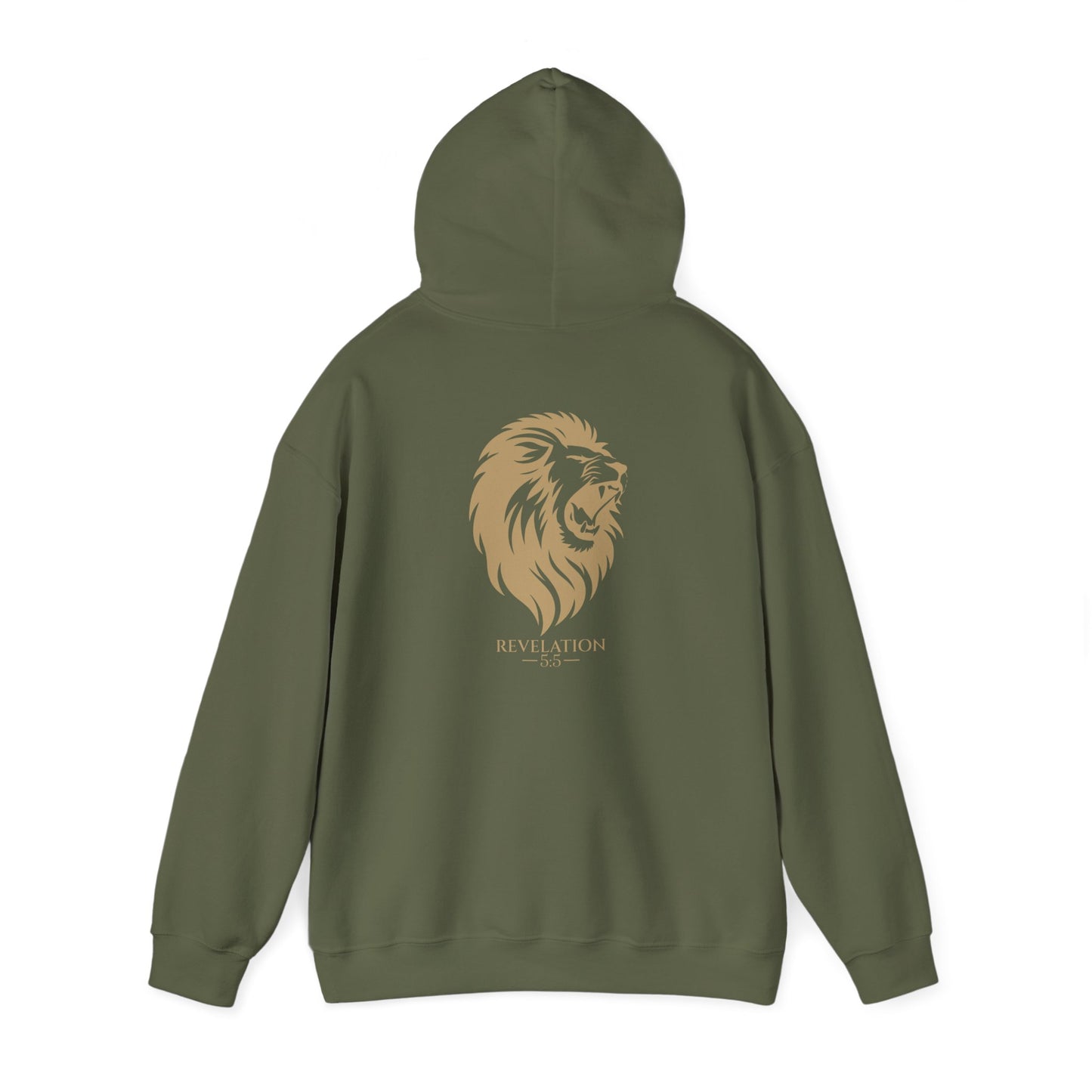 Lion of Judah (Revelation 5:5) Hooded Sweatshirt