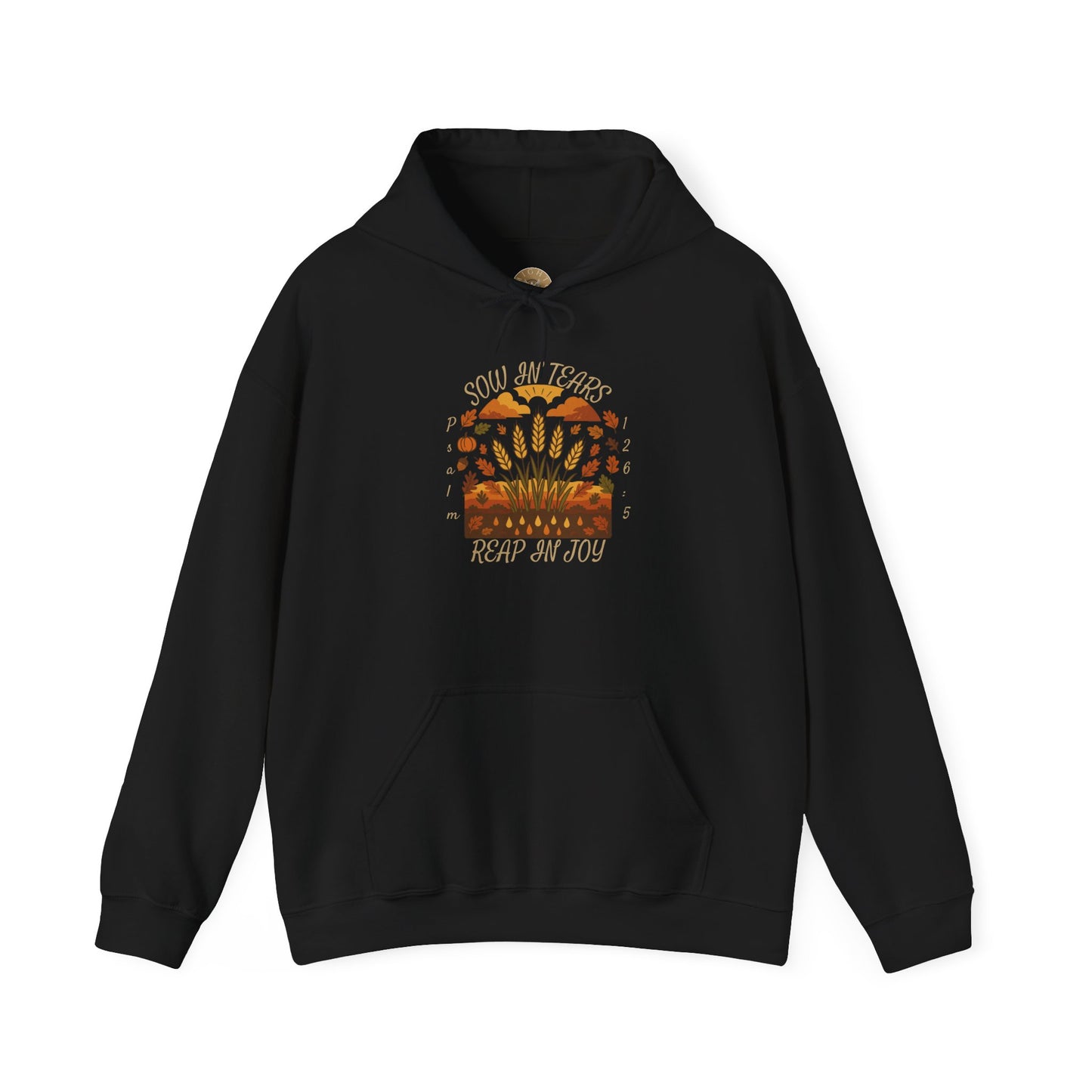 Reap Joy – Christian Fall Hoodie (Psalm 126:5)