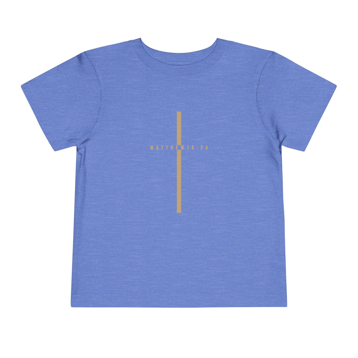 Toddler Take Up Your Cross Tee (Matthew 16:24)
